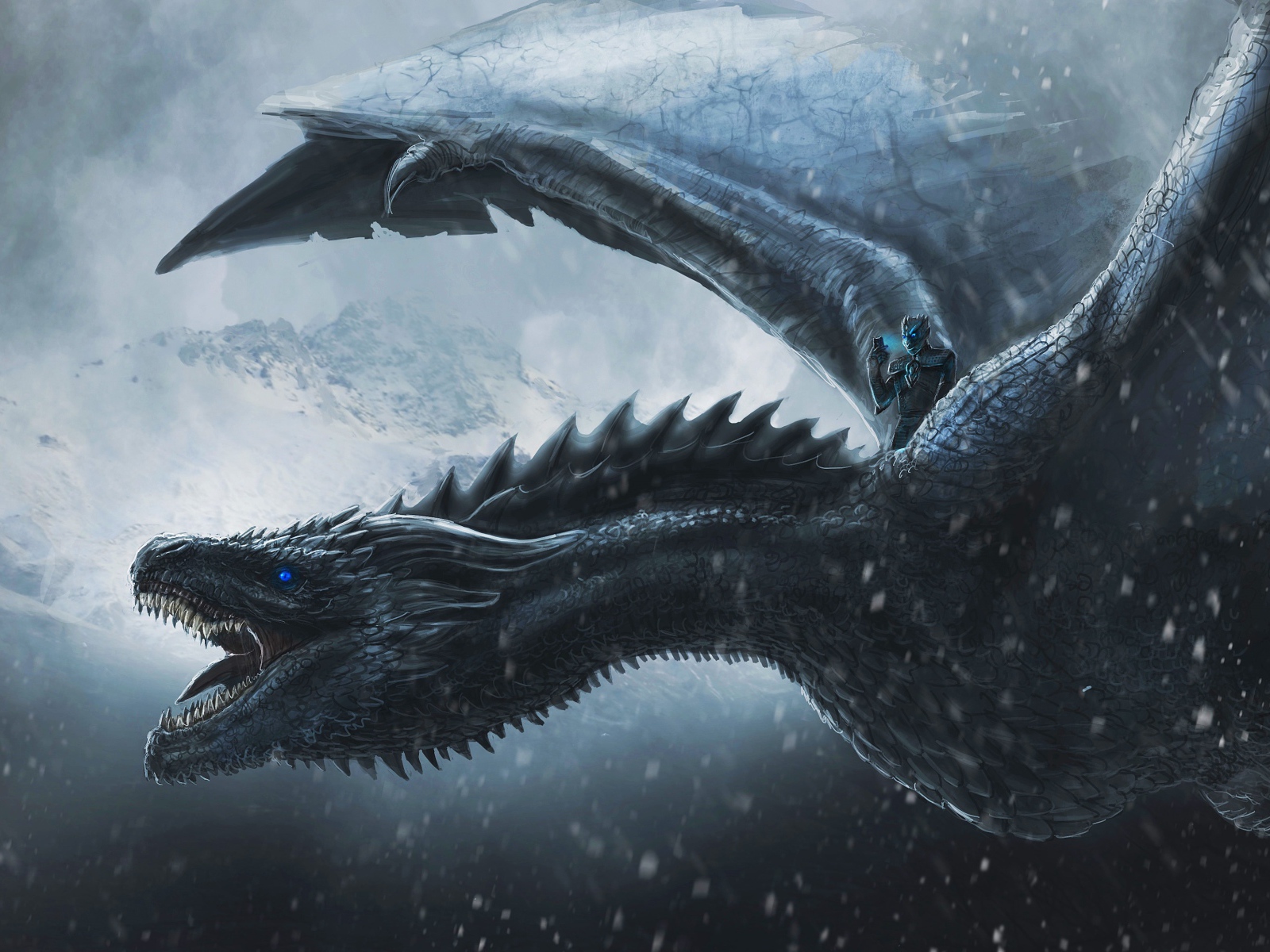 Персонаж Король ночи на драконе, Игра престолов 8 сезон, 2019