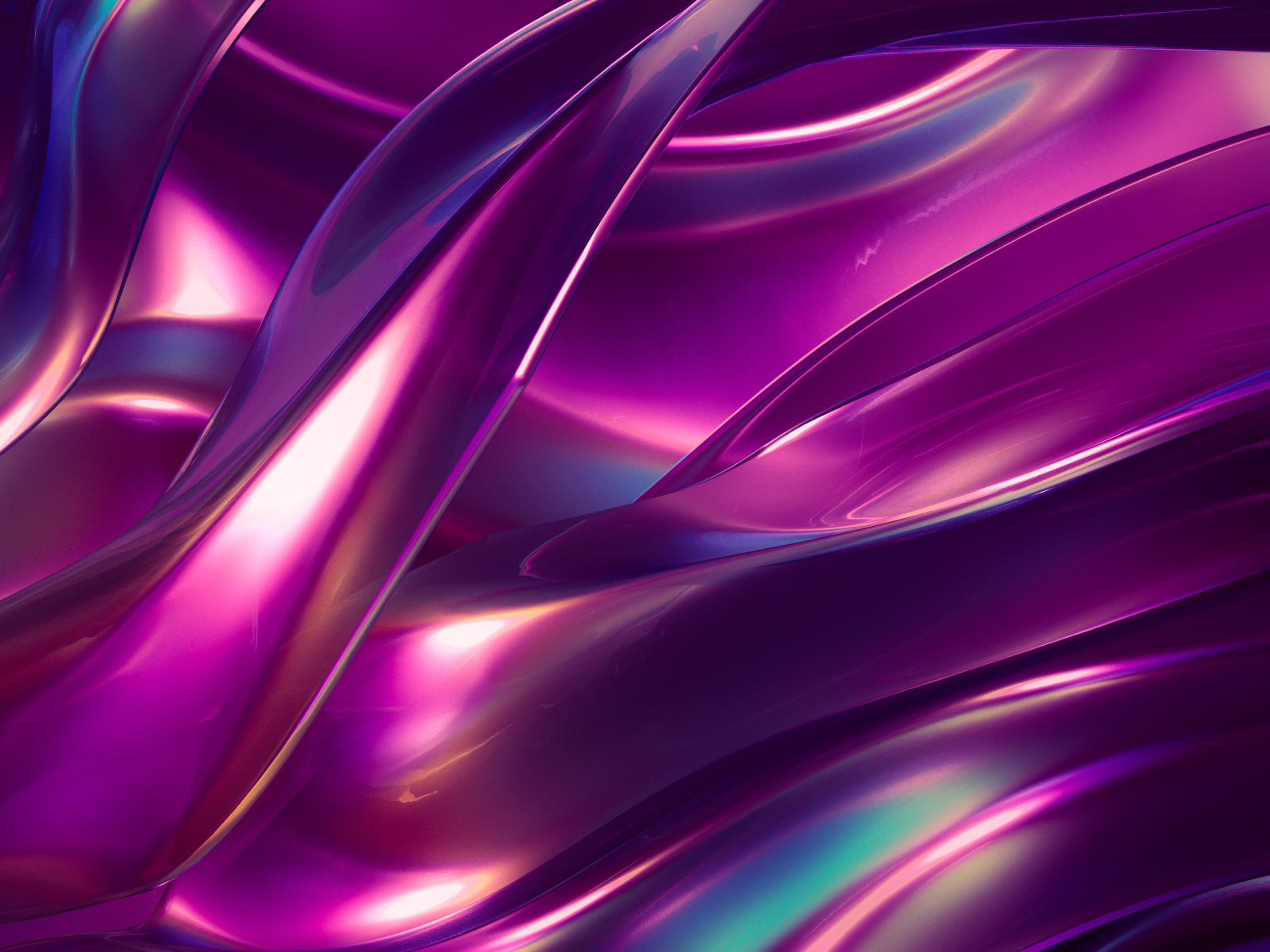 Красивые абстрактные сиреневые волны