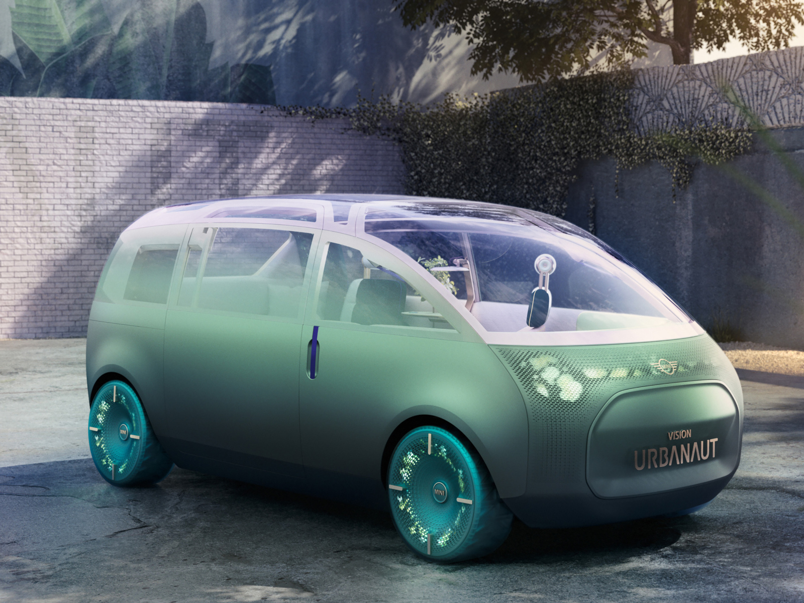 2020 MINI Vision Urbanaut futuristic car