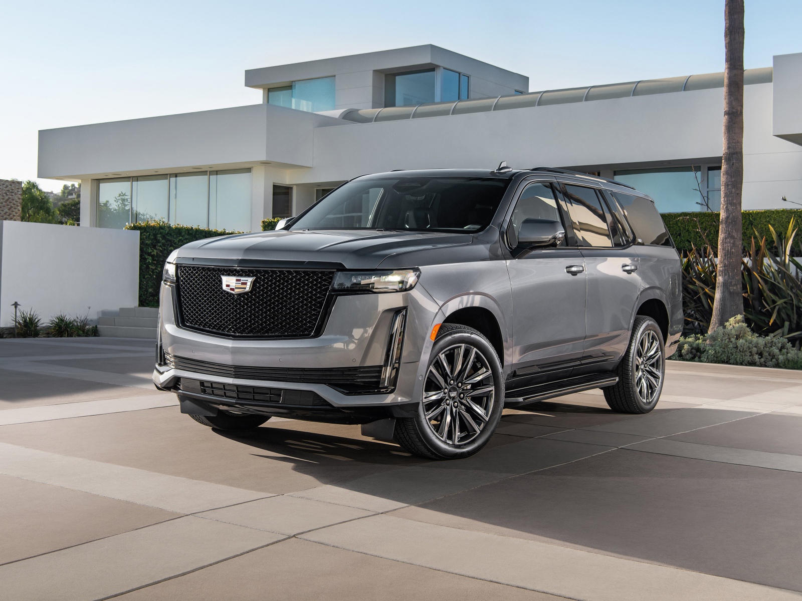 Большой внедорожник Cadillac Escalade Platinum Sport 2021 года