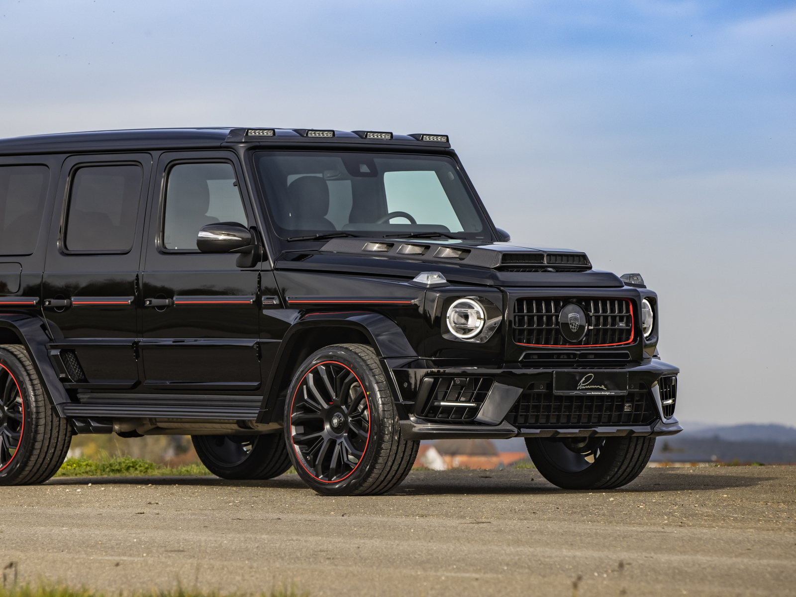 Черный джип Lumma Design CLR G770 R, 2021 года