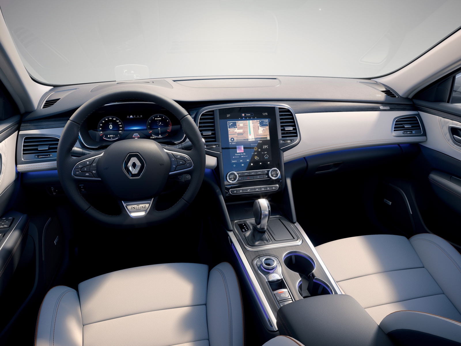 Салон автомобиля Renault Talisman 2020 года 