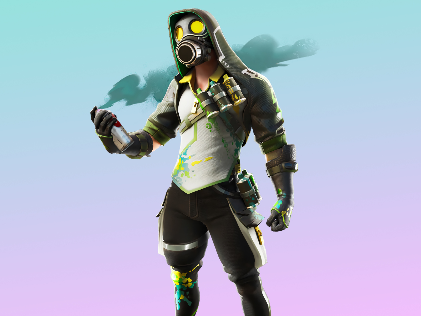 Персонаж компьютерной игры Fortnite Toxic Tagger