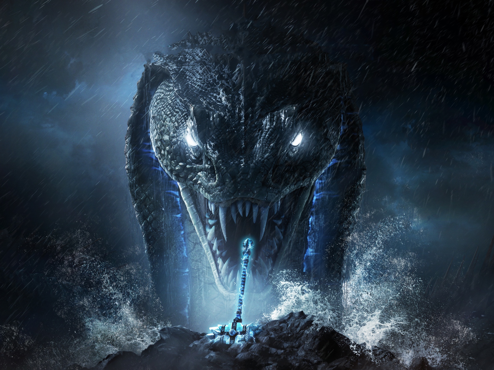 Монстр из видеоигры  Wrath of the Jormungandr