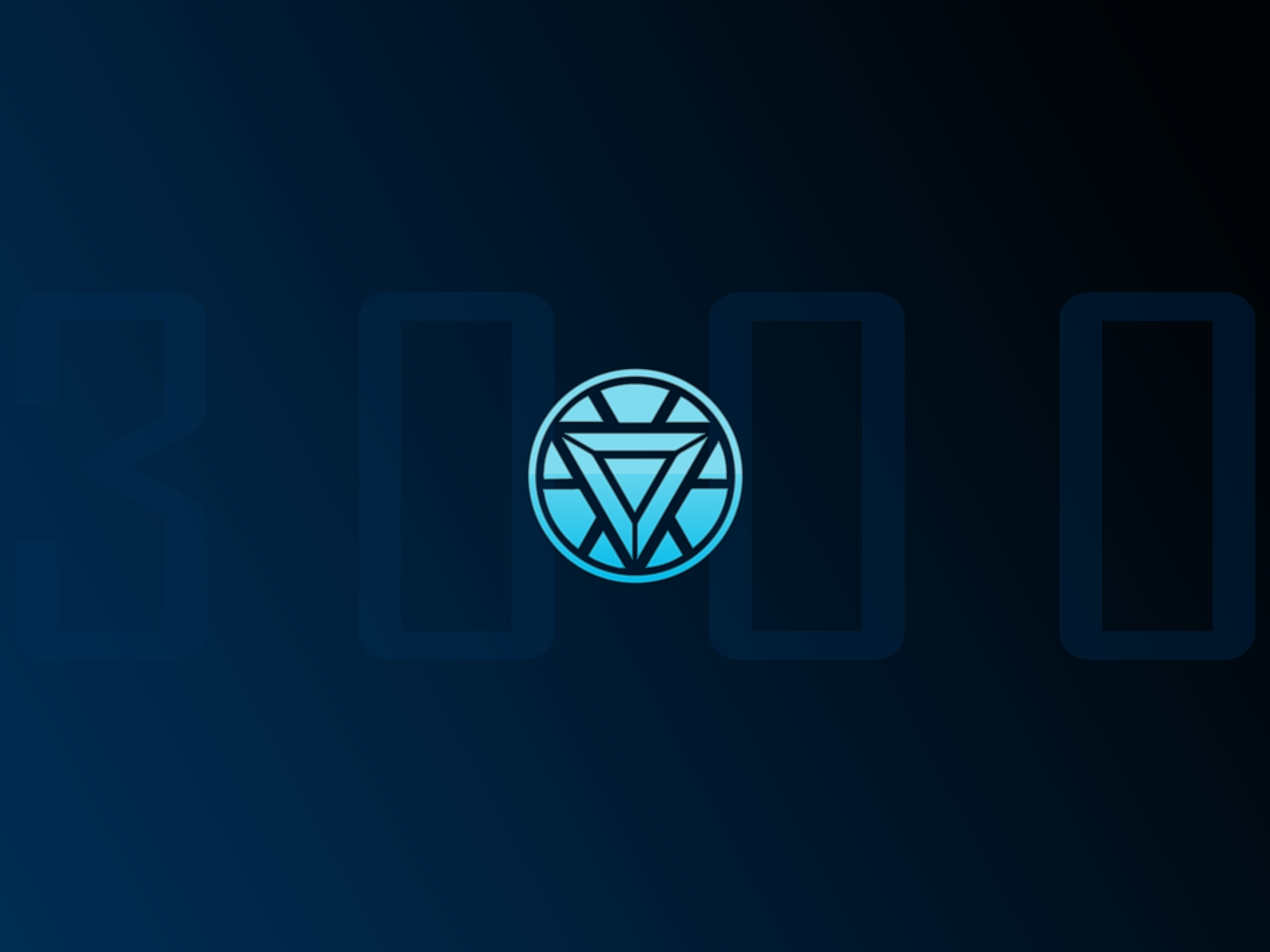 Цифры 3000 на синем фоне с символом 