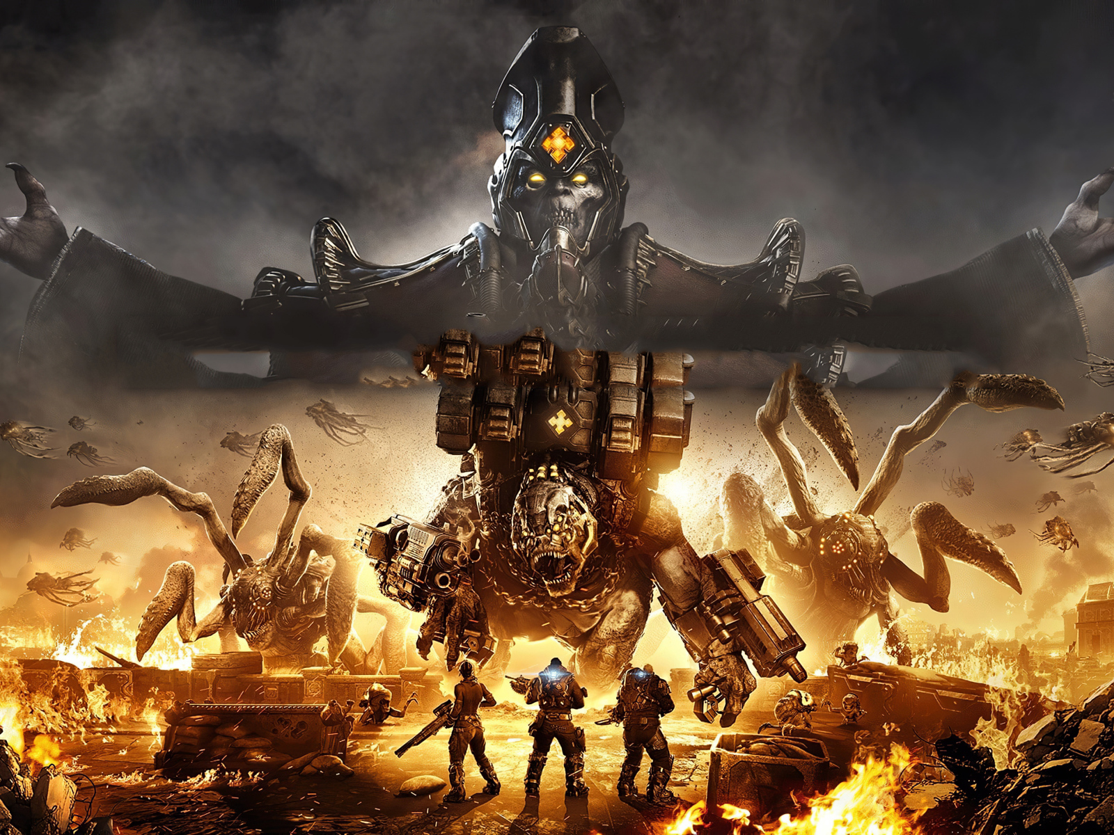 Скриншот компьютерной игры Gears Tactics, 2020