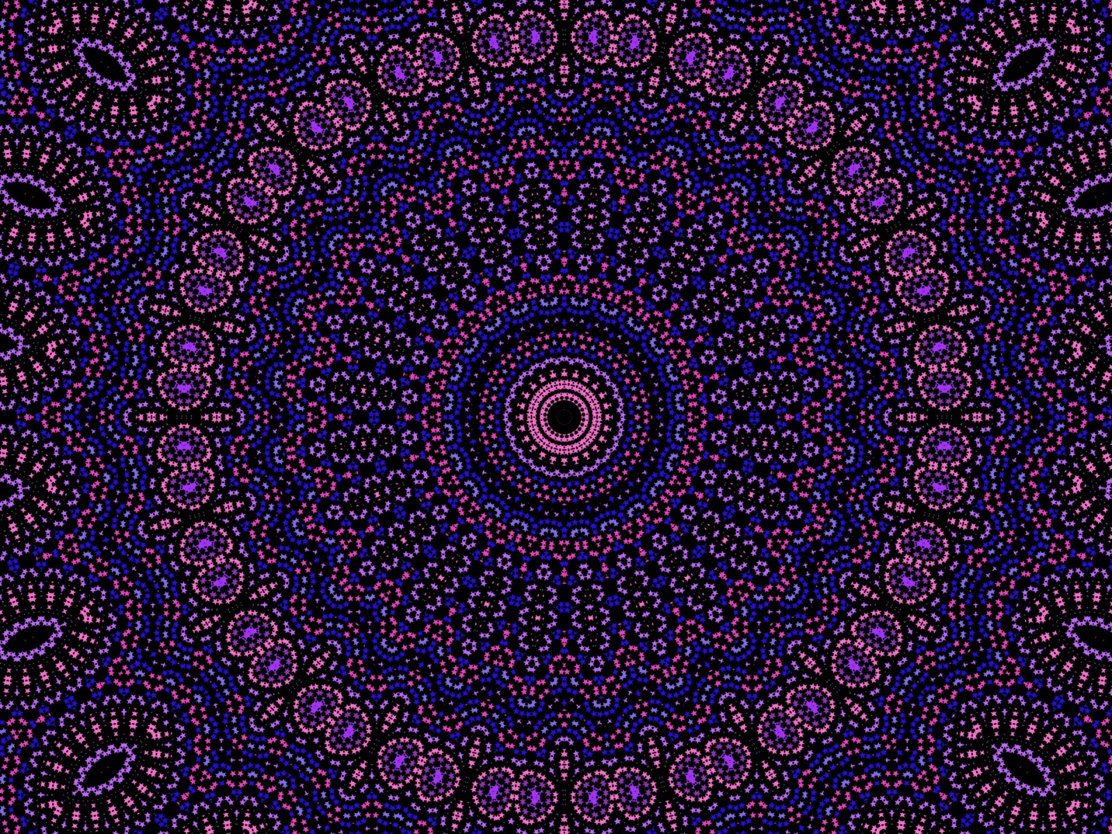 Красивый фиолетовый рисунок мандала