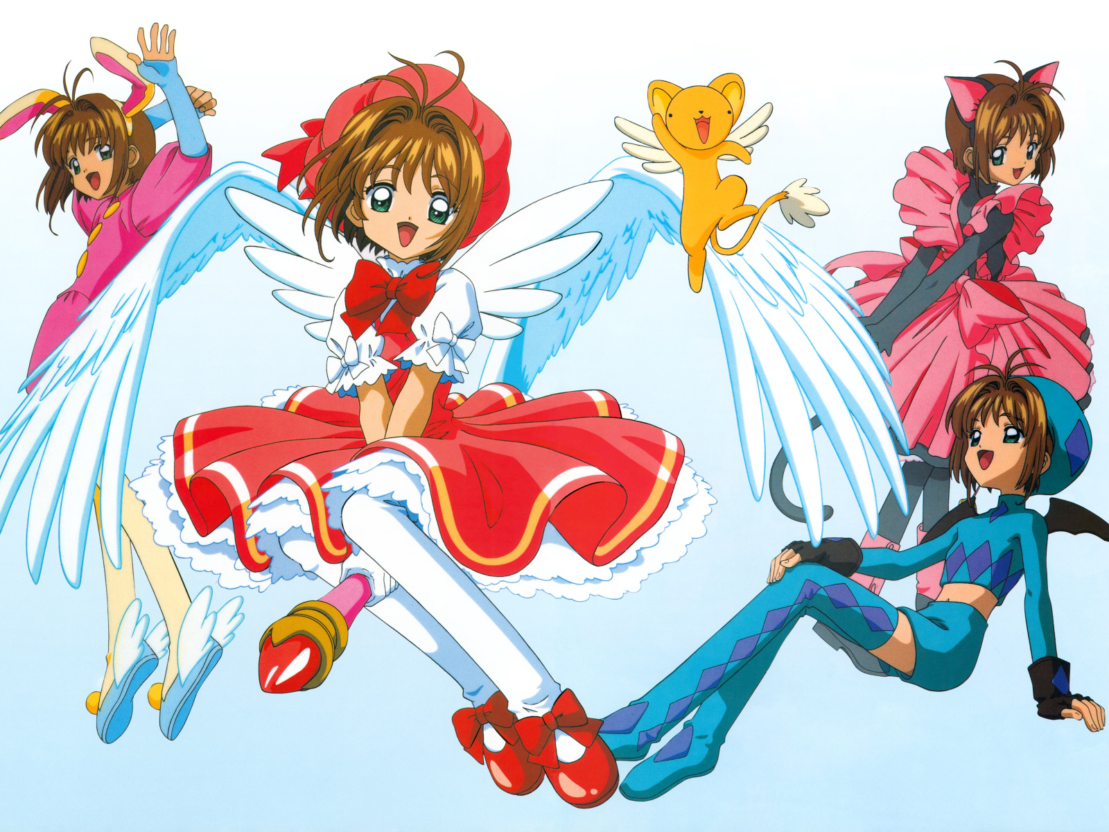 Персонажи аниме  Сакура - Собирательница Карт