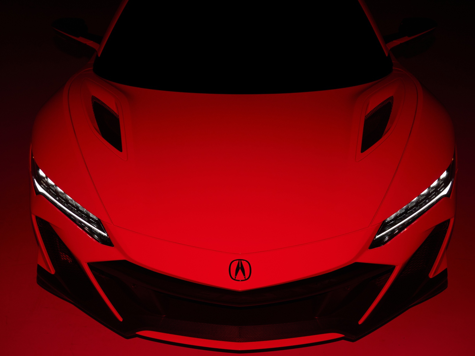 Капот автомобиля Acura NSX Type S, 2022 года