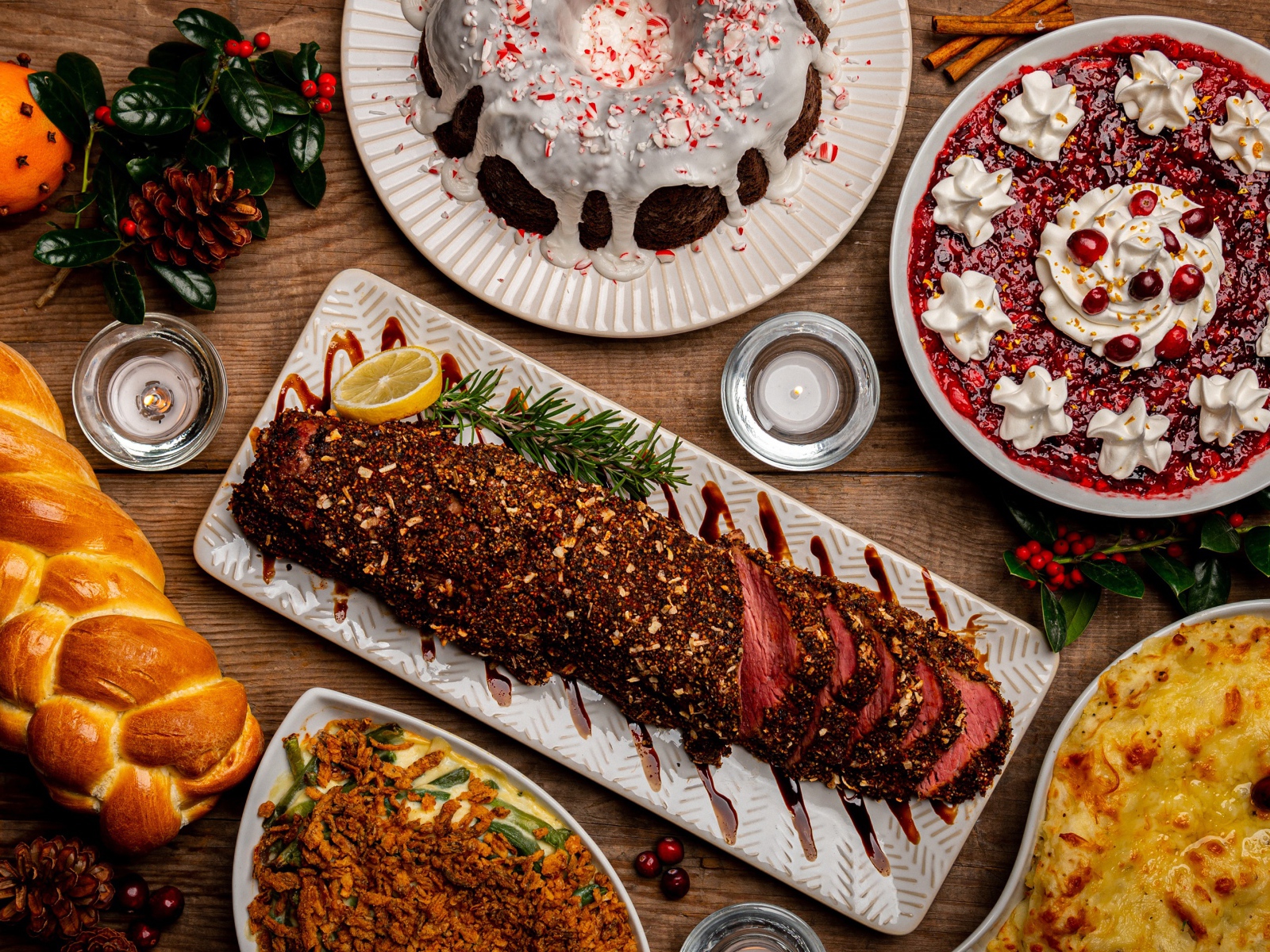 Вкусный праздничный стол 