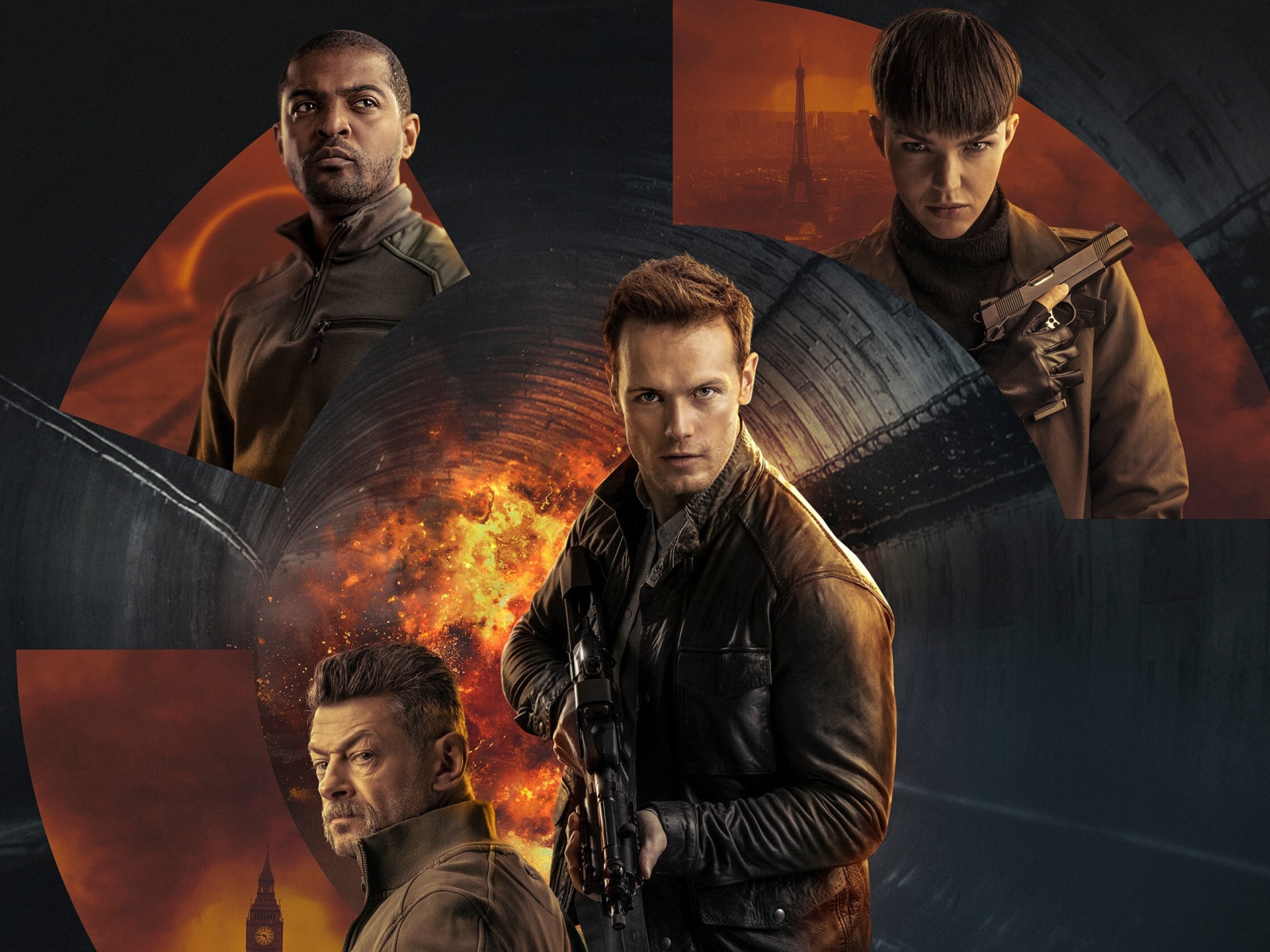 Постер нового фильма жанр боевик Спецслужба: Сигнал тревоги 2021