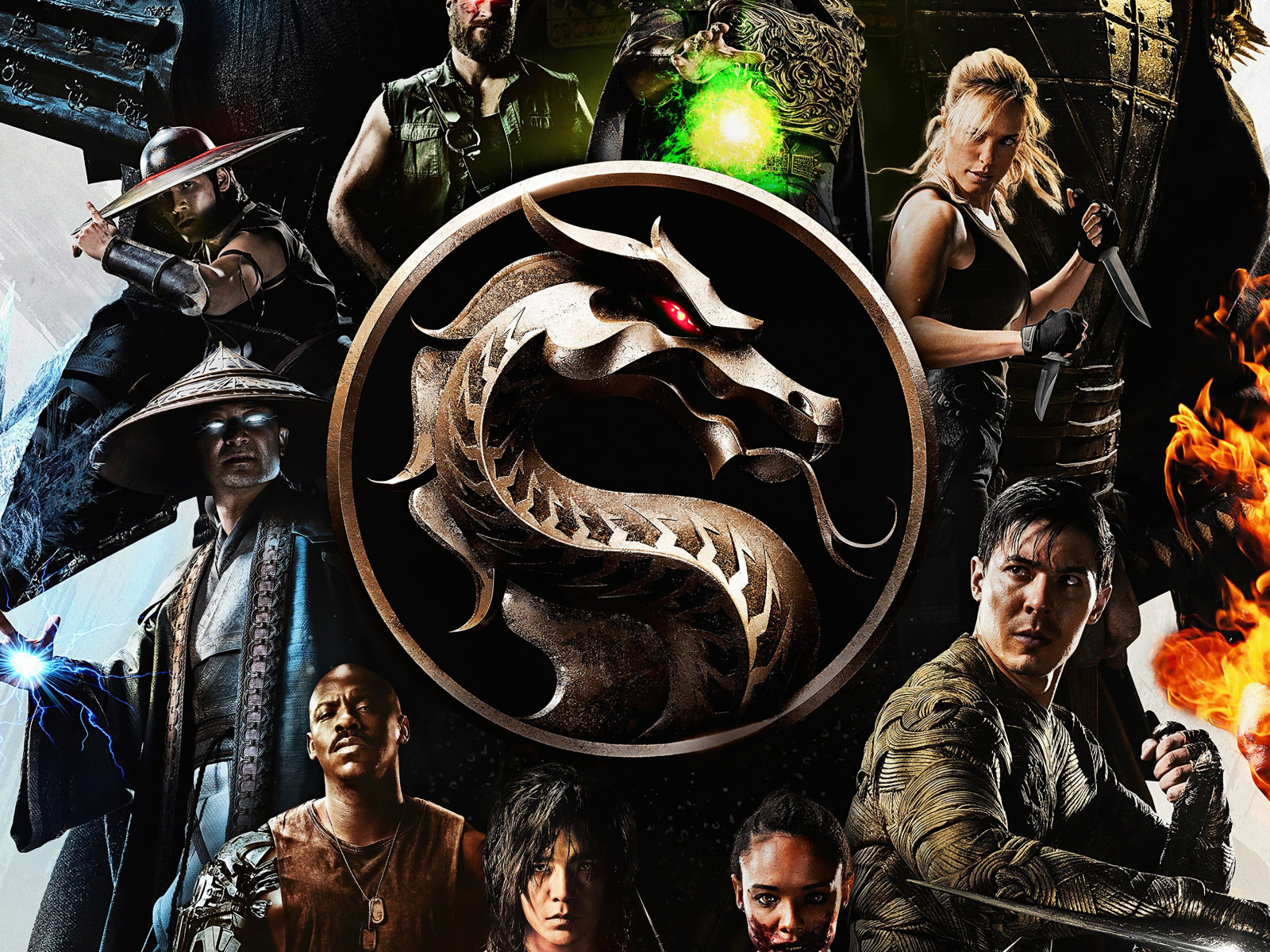 Постер нового фильма Мортал Комбат, 2021