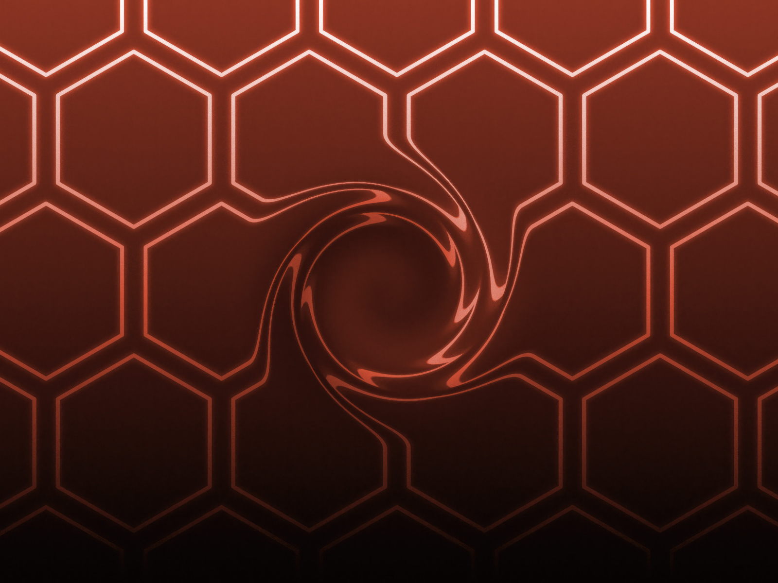 Шестиугольная сетка коричневого цвета