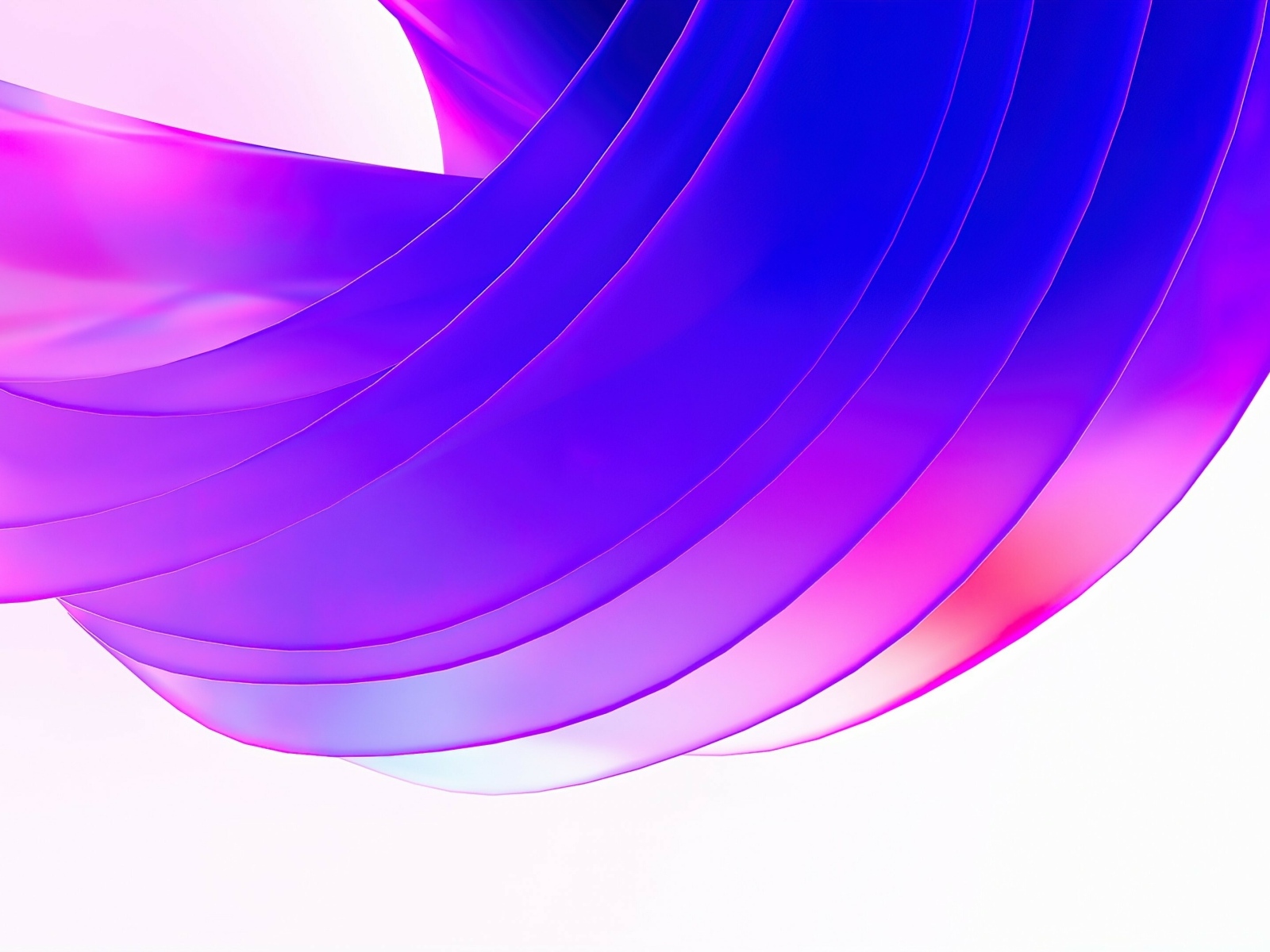 Сиреневые волны на белом фоне
