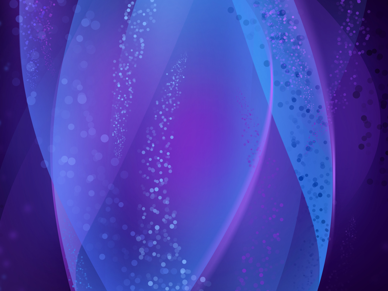 Неоновые волны с пузырями