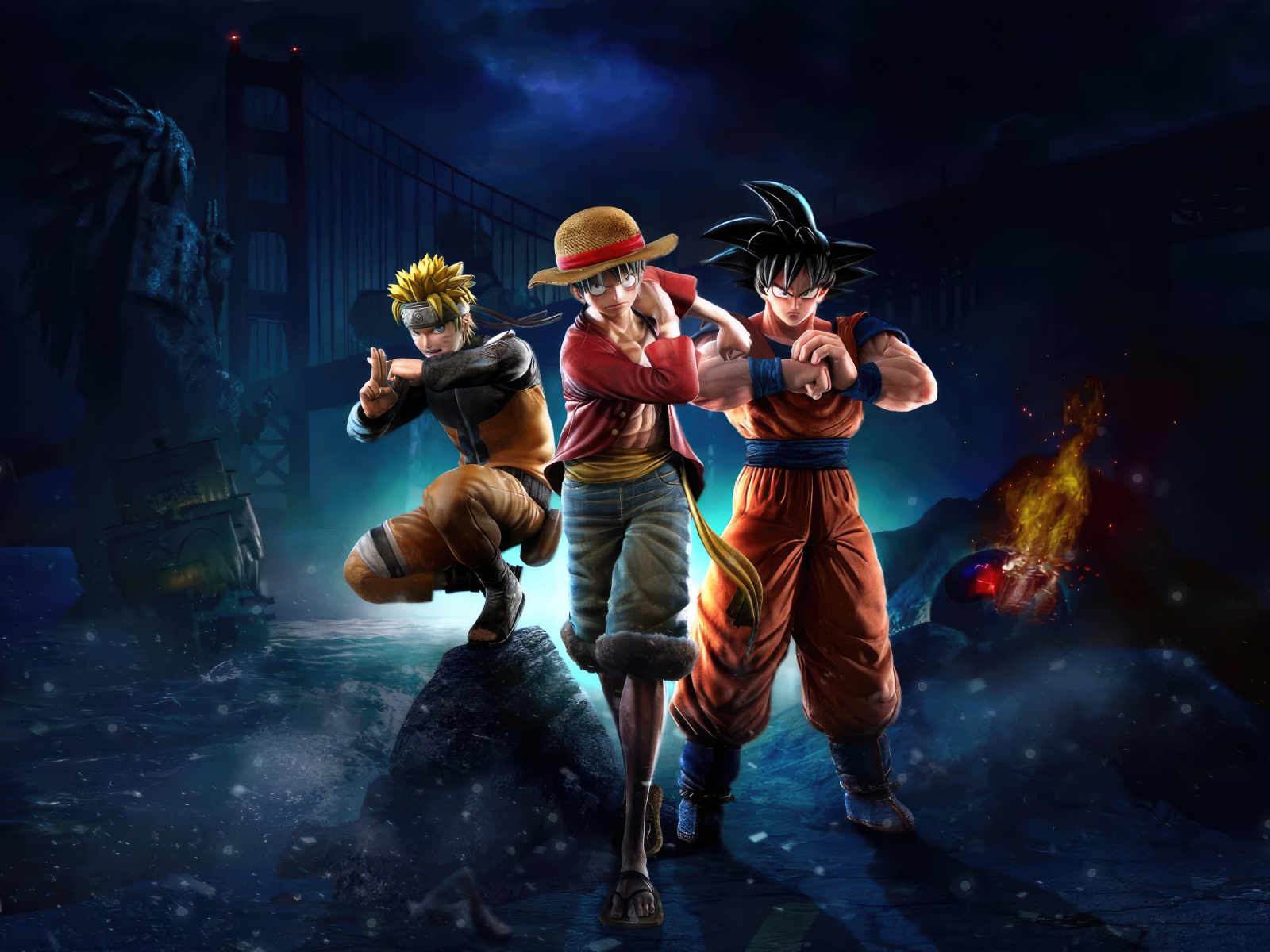 Три воина персонажа аниме