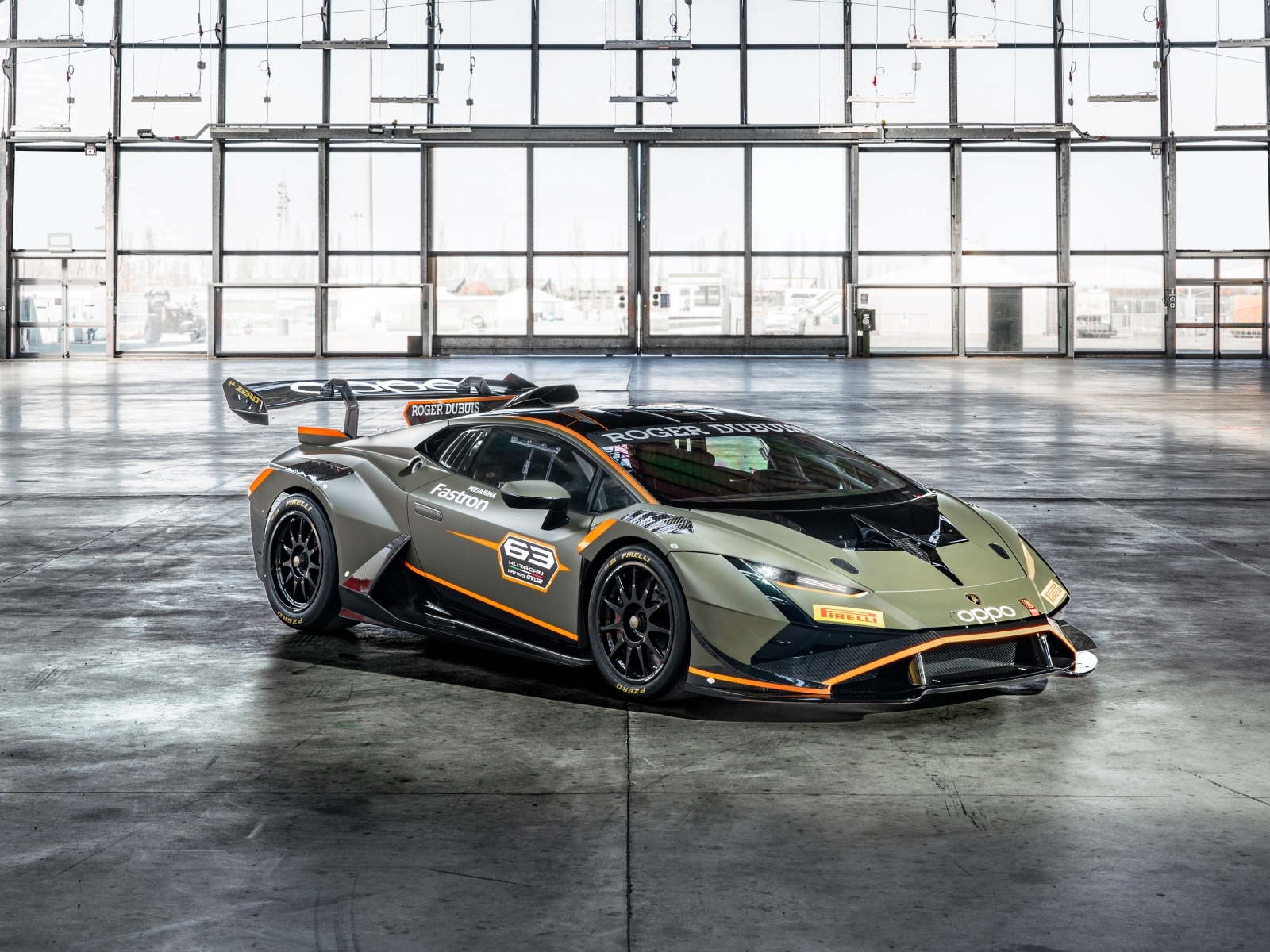 Презентация автомобиля Lamborghini Huracán Super Trofeo EVO2