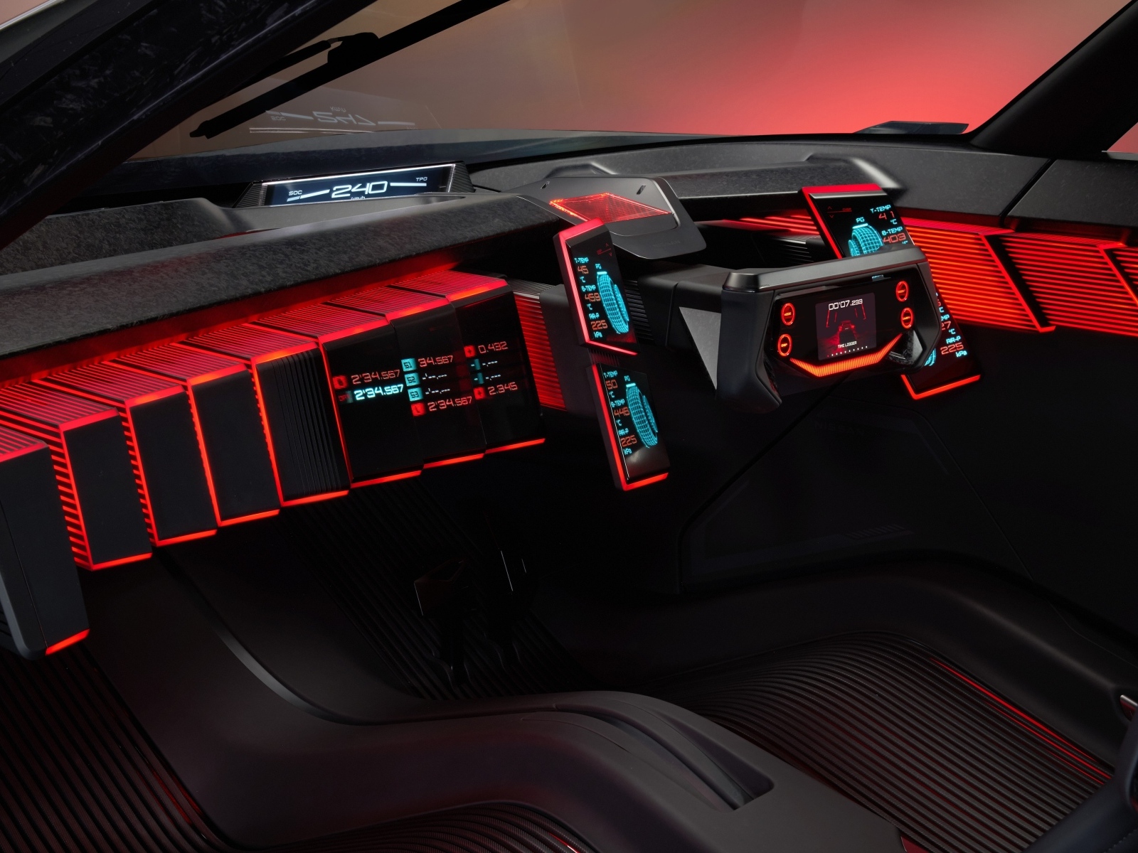 Салон автомобиля Nissan Hyper Force