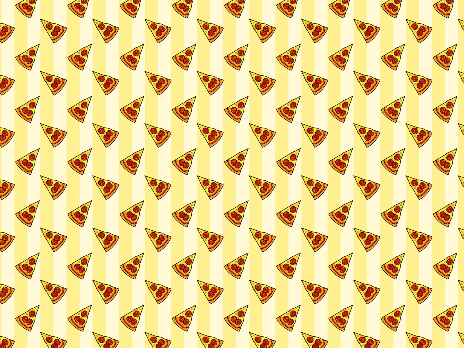 Кусочки пиццы на фоне 