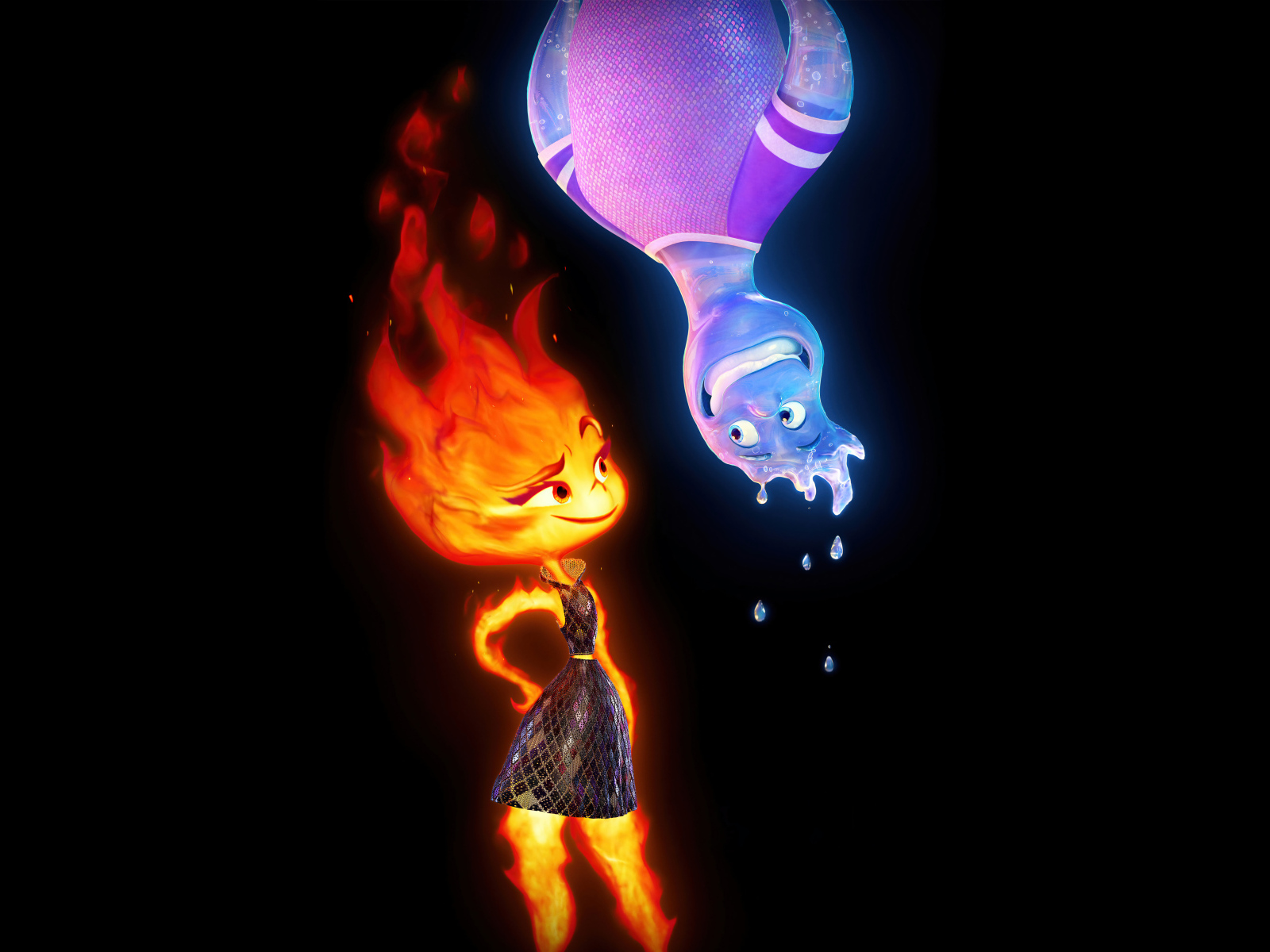 Постер нового мультфильма Элементарно, 2023