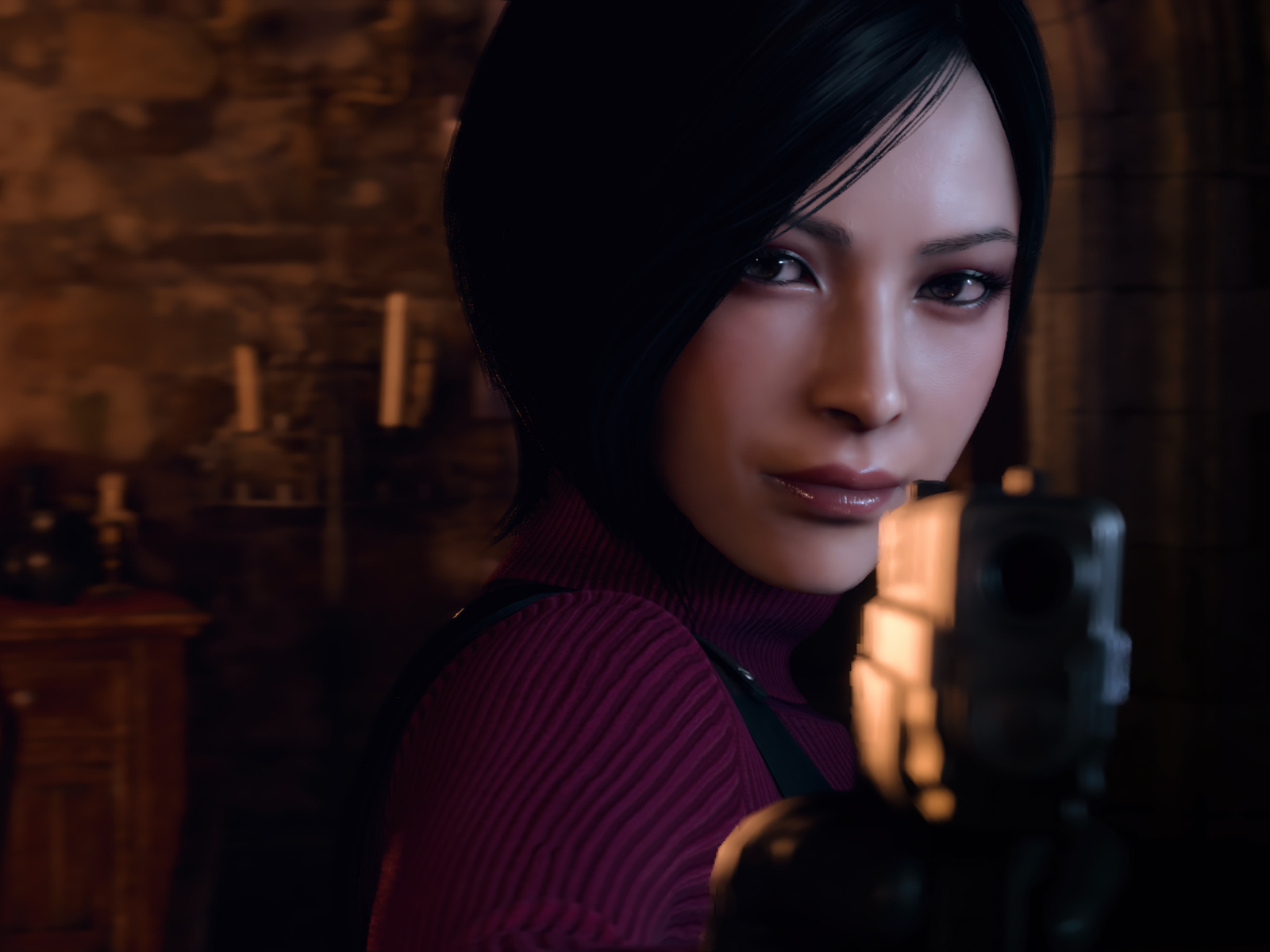 Ада Вонг персонаж компьютерной игры Resident Evil 4 remake