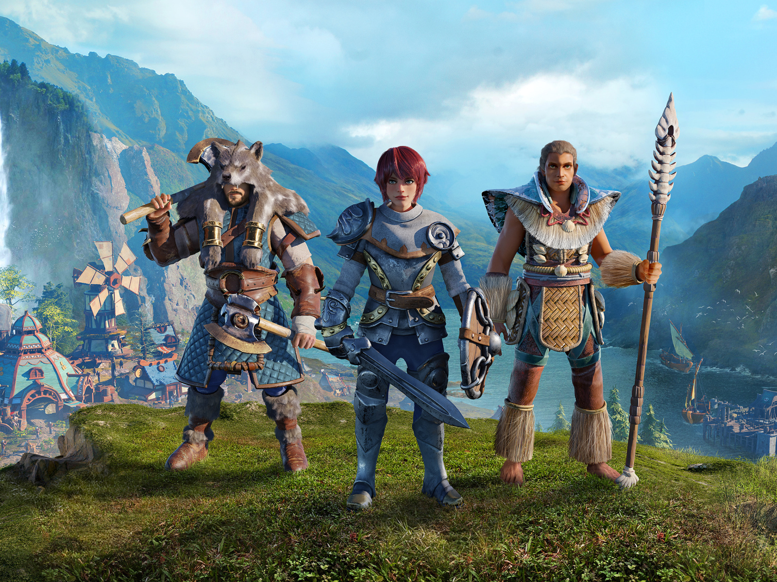 Персонажи компьютерной игры The Settlers