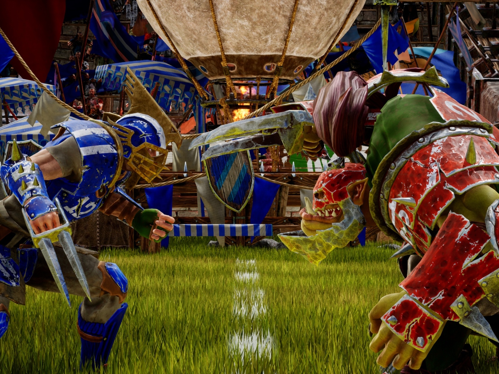 Кадр компьютерной игры Blood Bowl 3