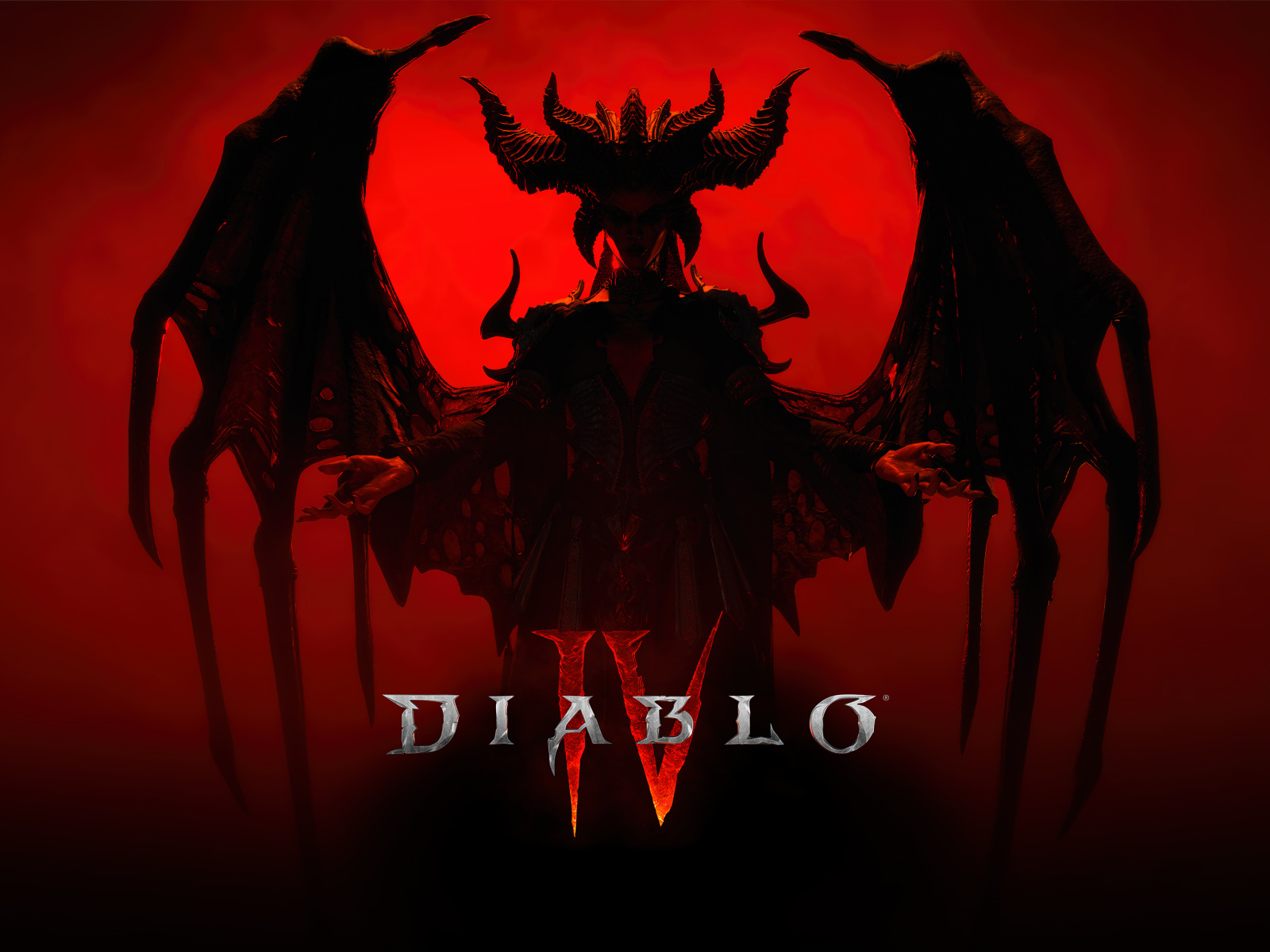 Постер новой компьютерной игры Diablo IV, 2023