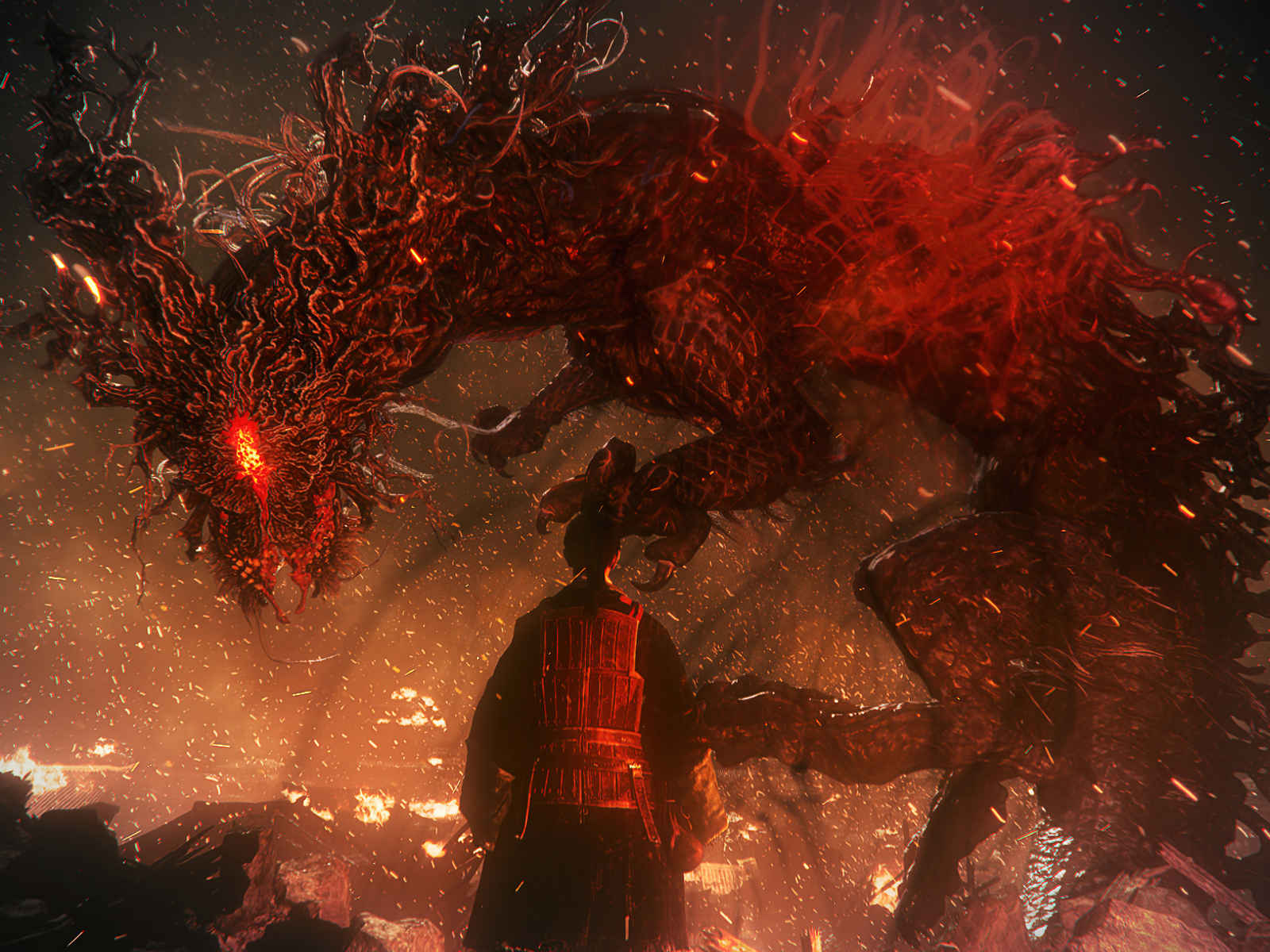 Нападение монстра компьютерная игра Wo Long: Fallen Dynasty