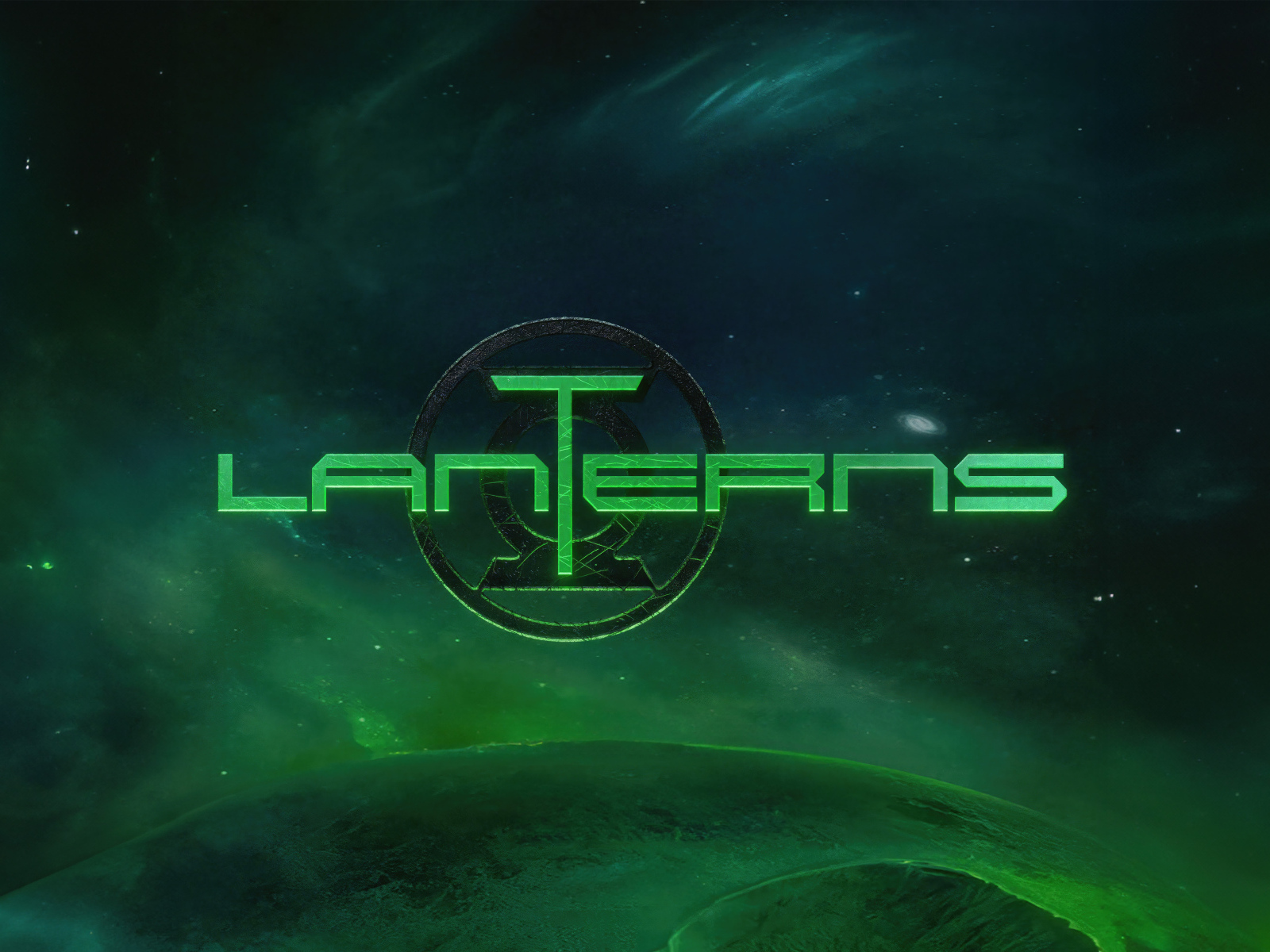 Логотип нового сериала Зелёный Фонарь