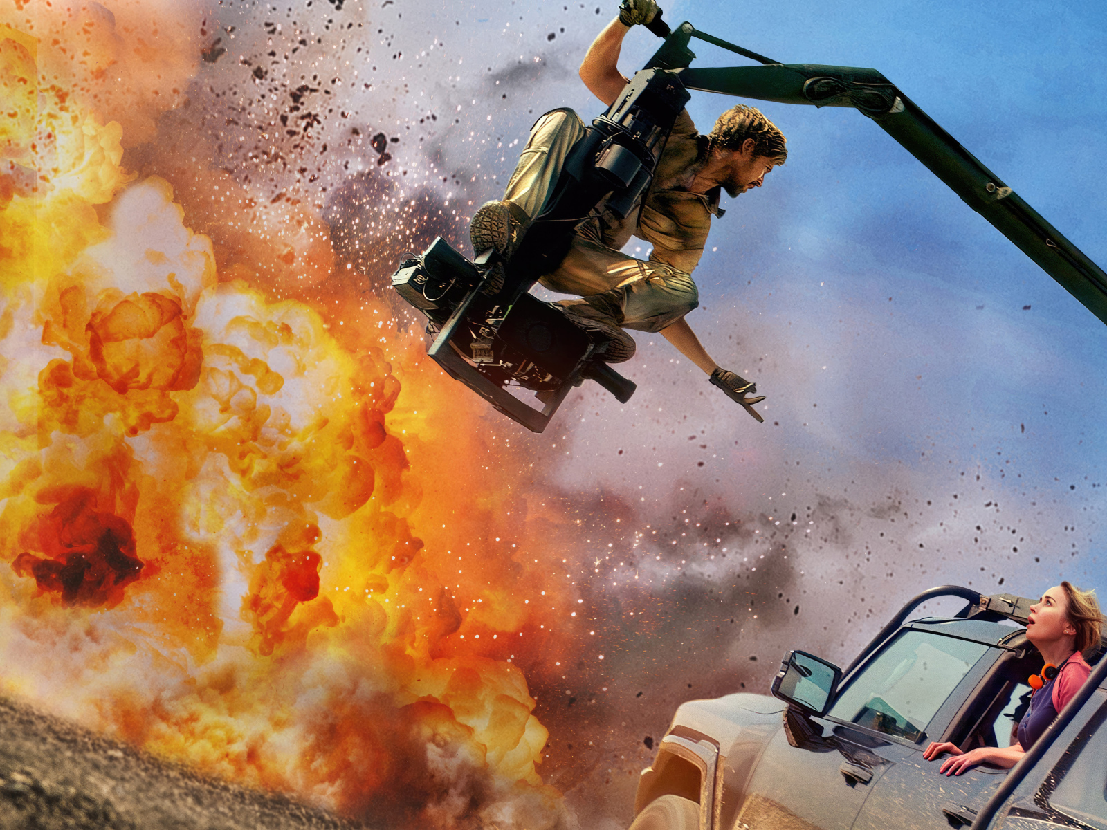 Новый боевик Каскадёры, 2024