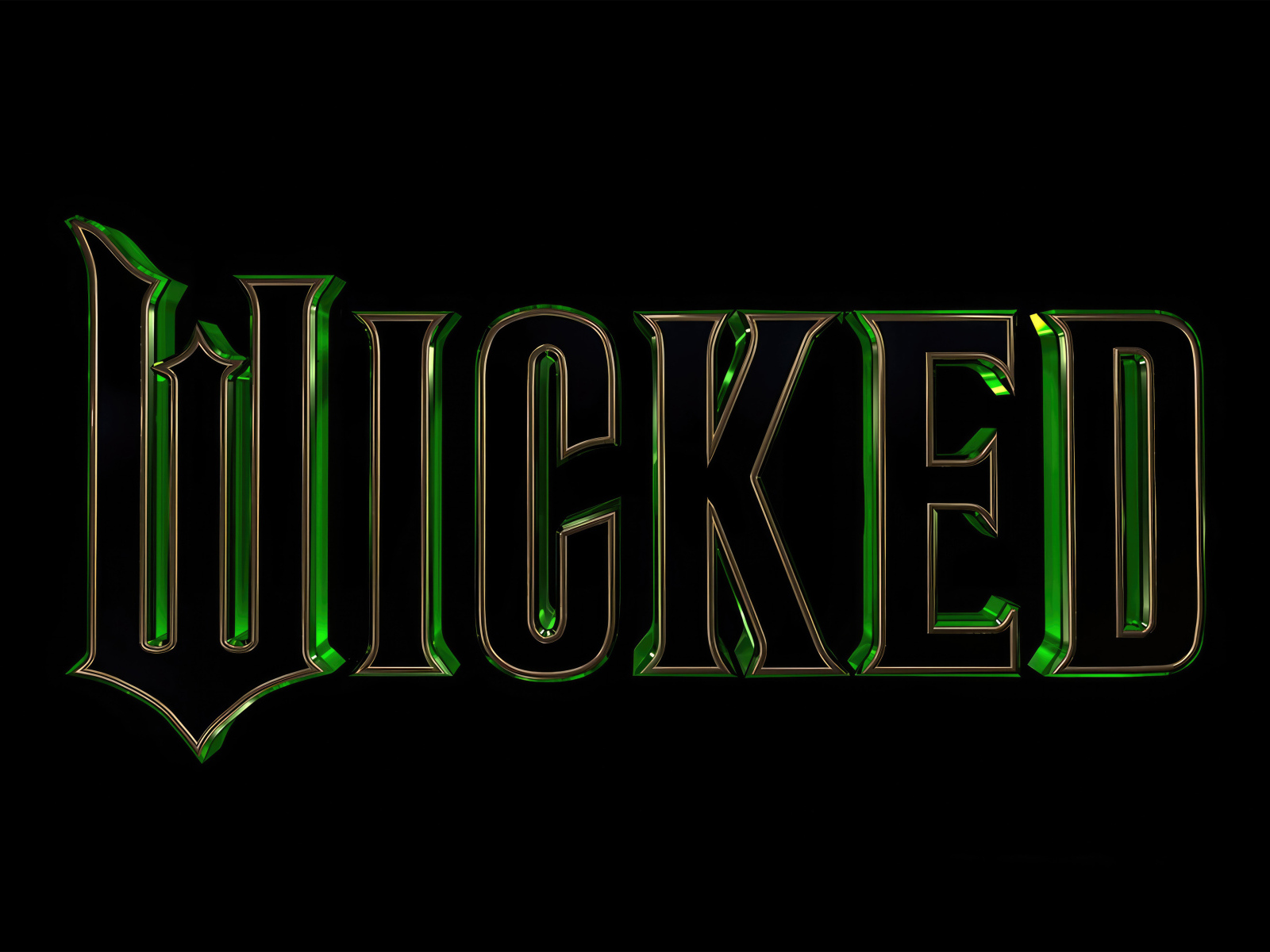 Постер нового мюзикла Злая: Часть первая