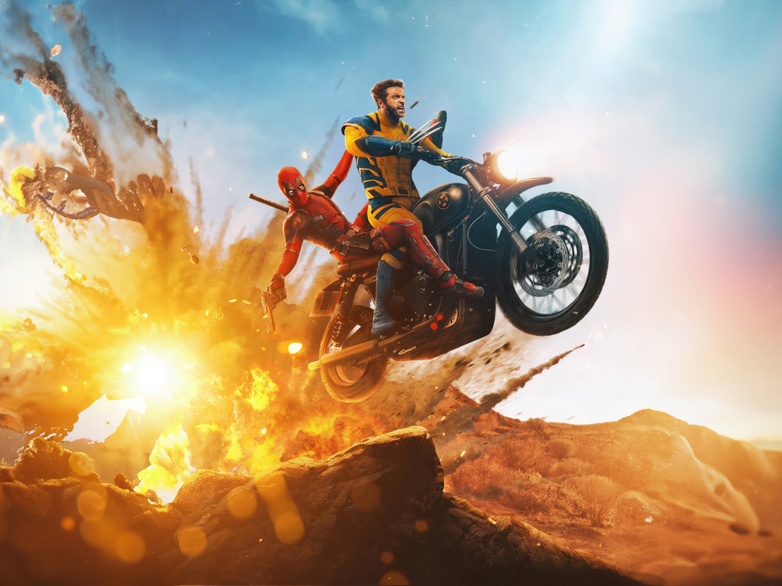 Суровые герои нового фильма Дэдпул 3, 2024