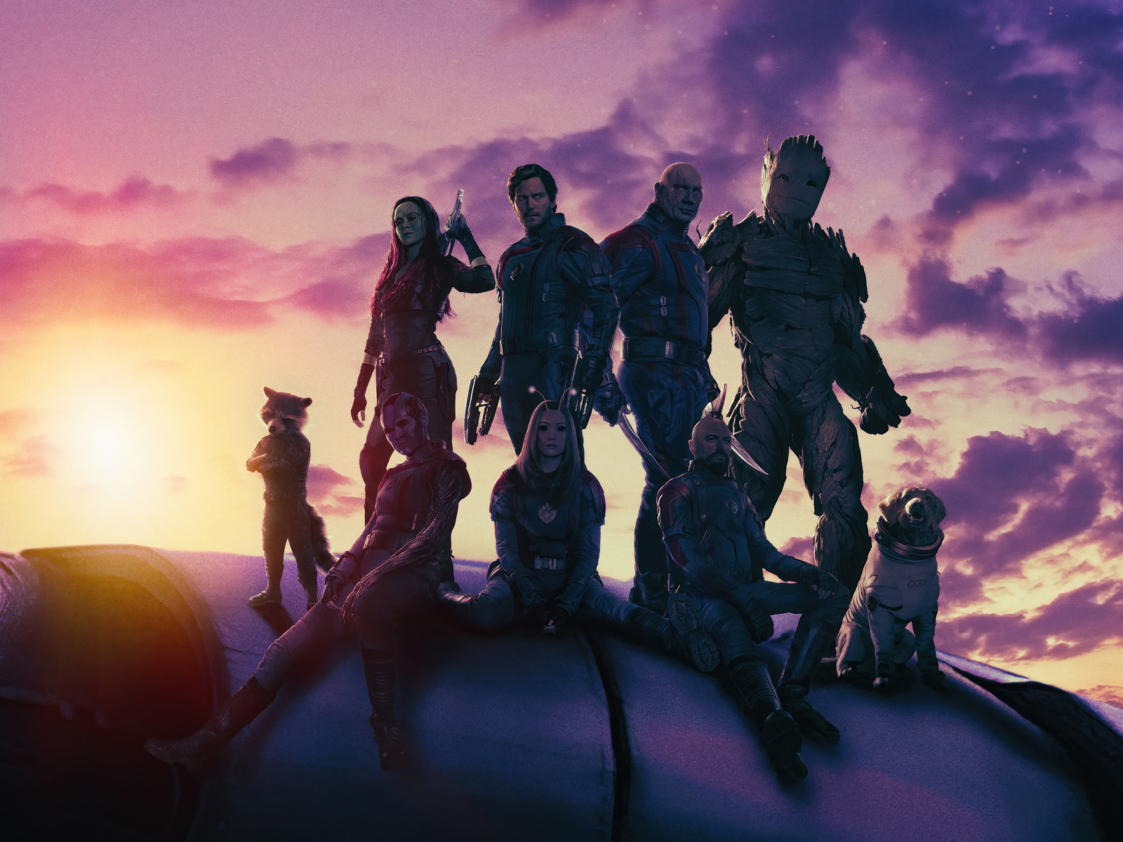 Главные персонажи фильма Стражи Галактики: Часть 3