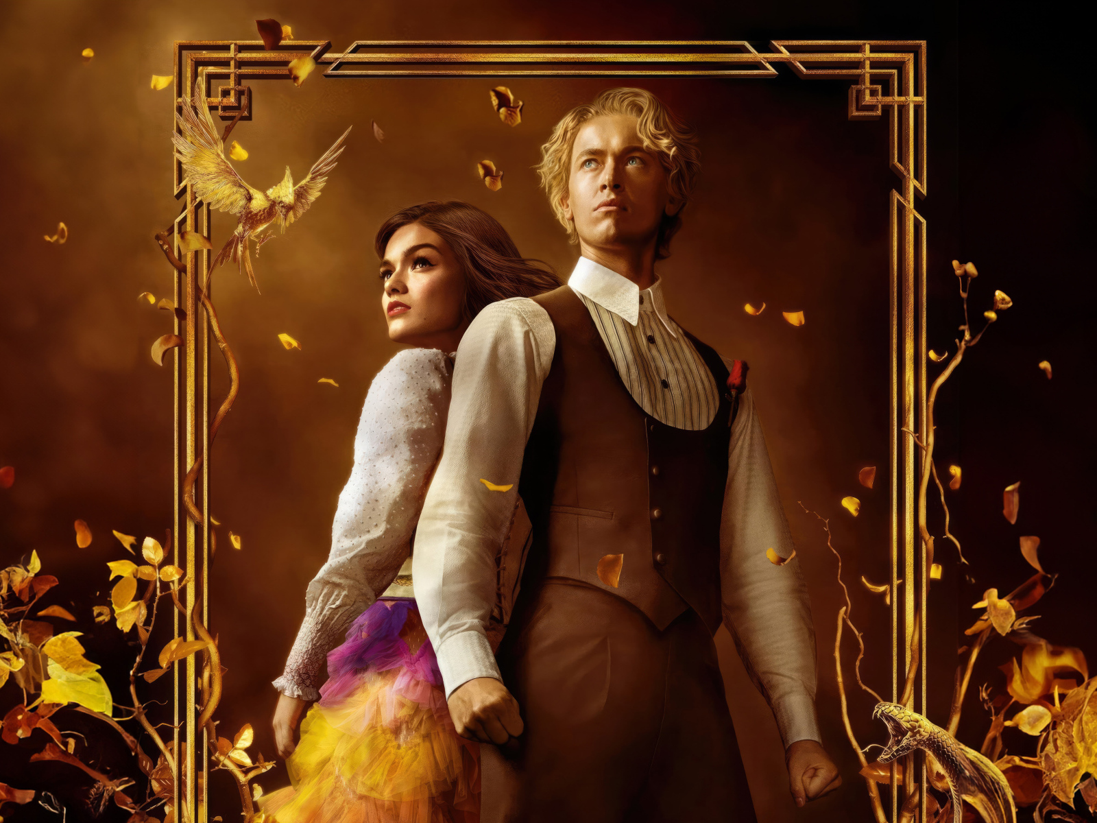 Главные персонажи нового фильма Голодные игры: Баллада о змеях и певчих птицах