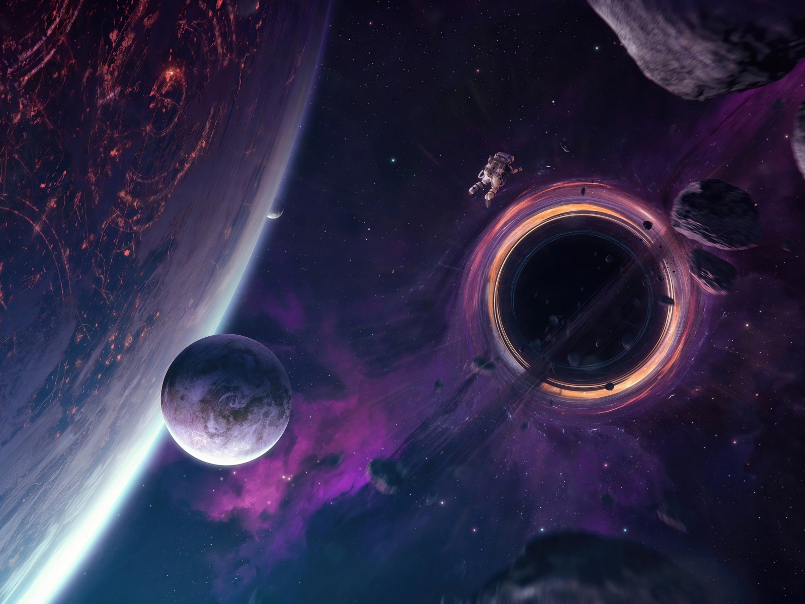 Необычные планеты в космосе