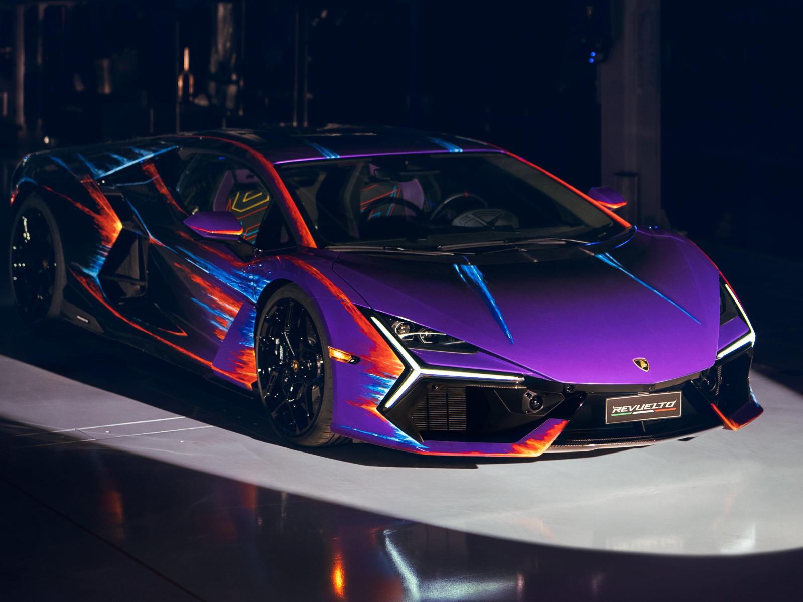 Презентация нового автомобиля Lamborghini Revuelto Opera Unica