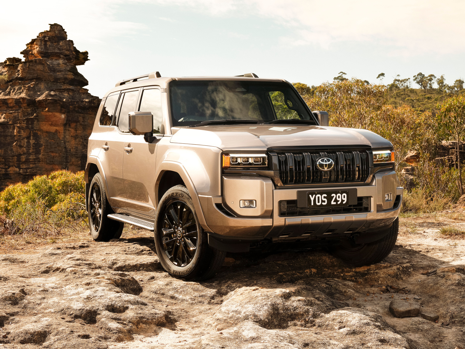 Большой внедорожник Toyota Land Cruiser Kakadu 2024 года