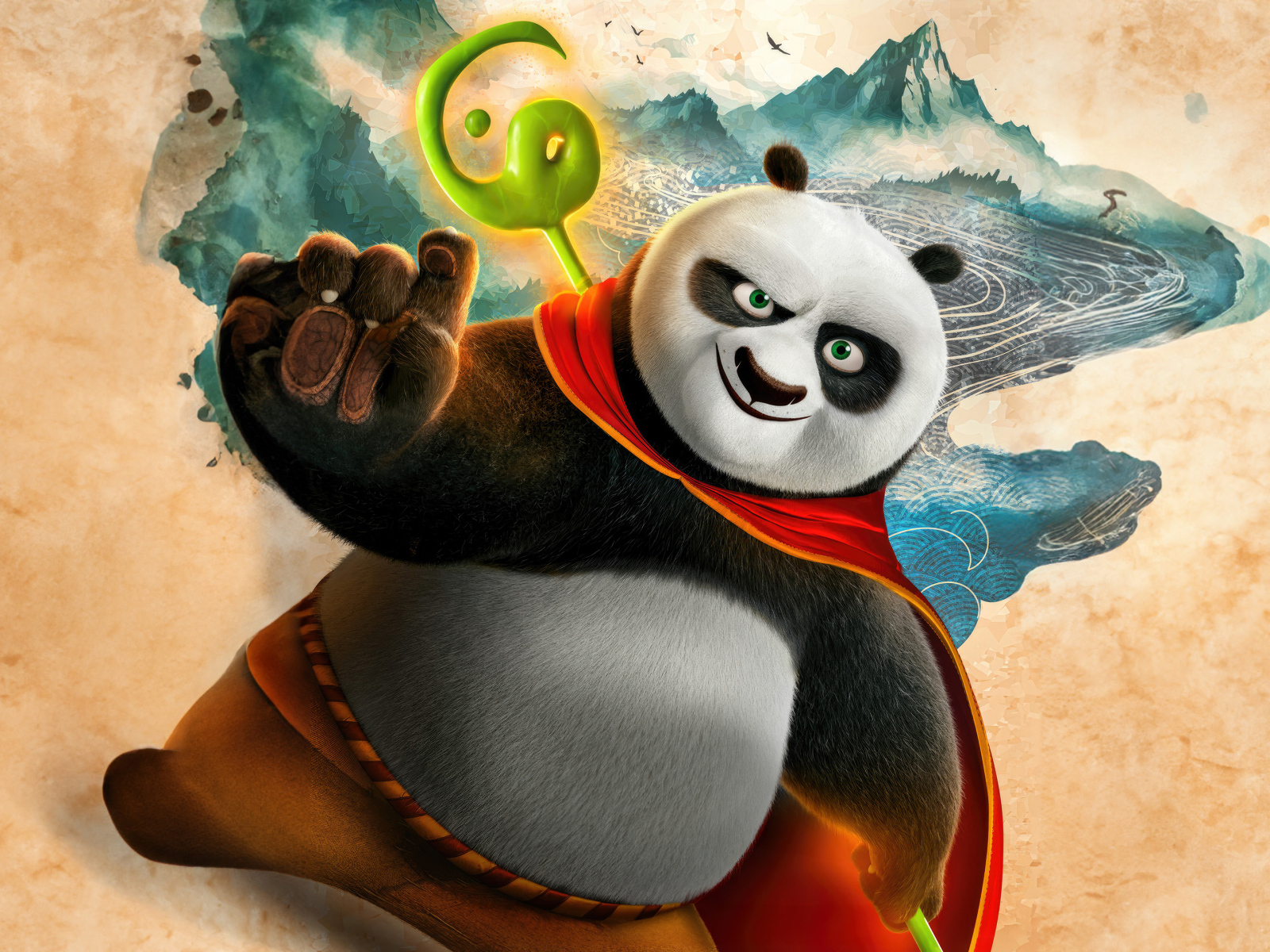 Персонаж По мультфильм Кунг-фу панда 4