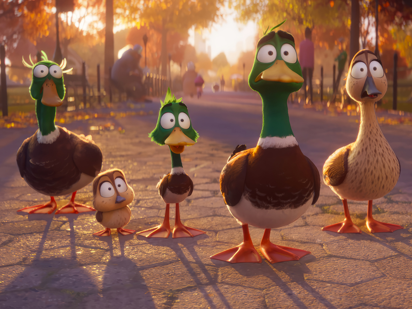 Утки из мультфильма Миграция