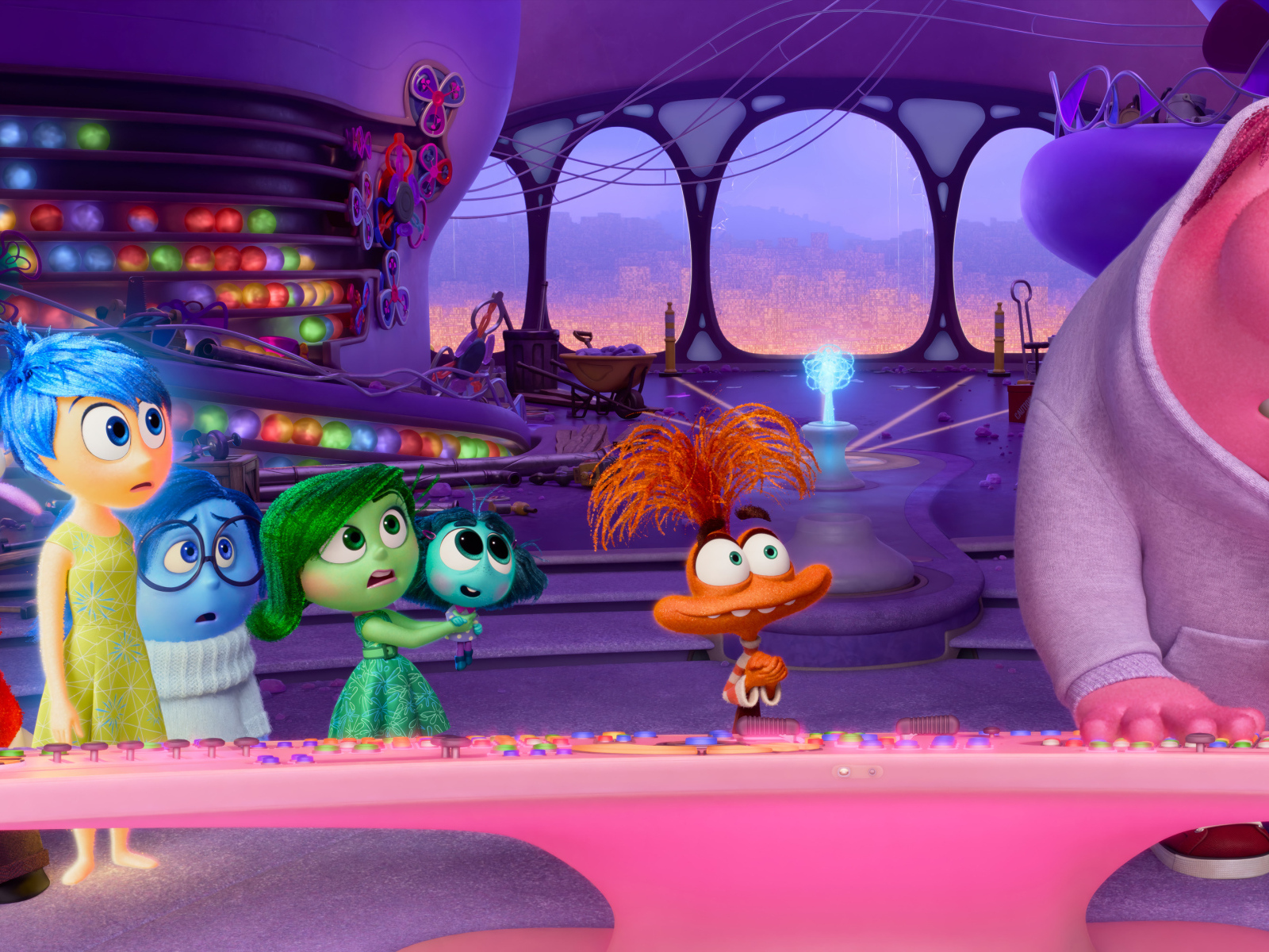 Кадр нового мультфильма Головоломка 2, 2024