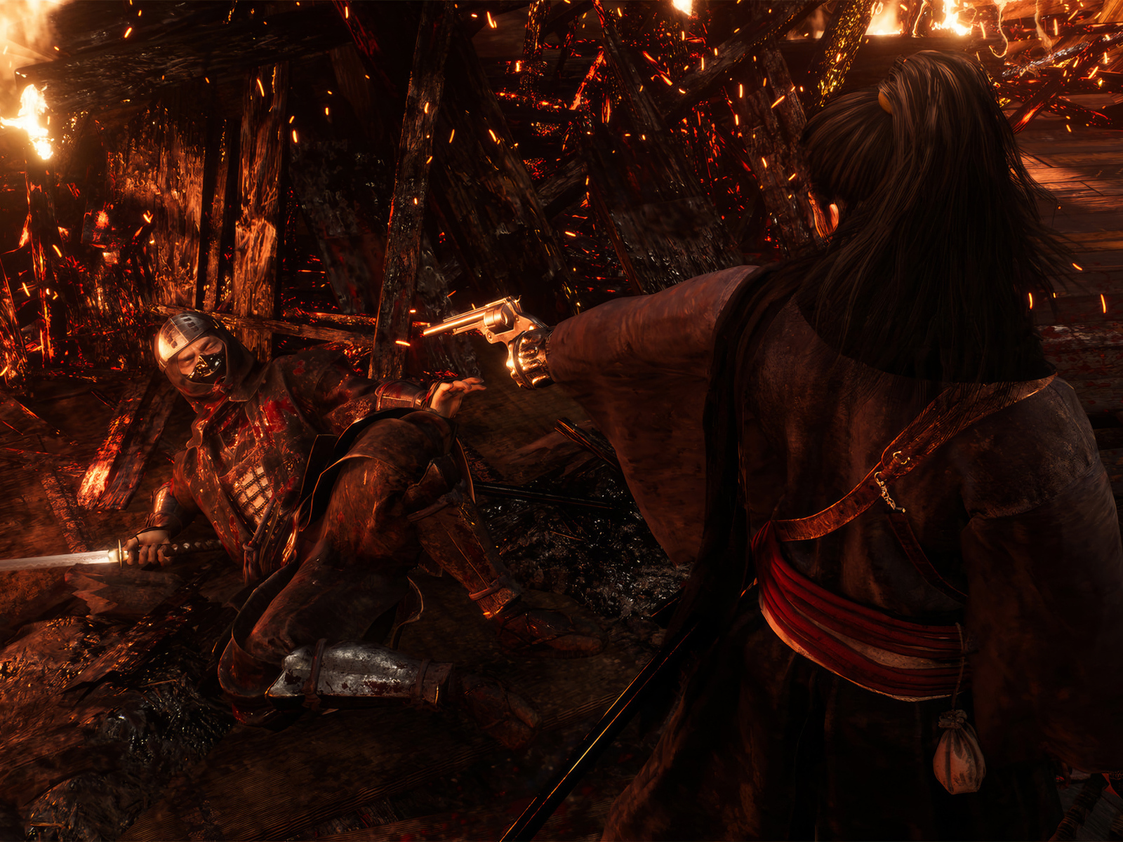 Битва в компьютерной игре Rise of the Ronin, 2024