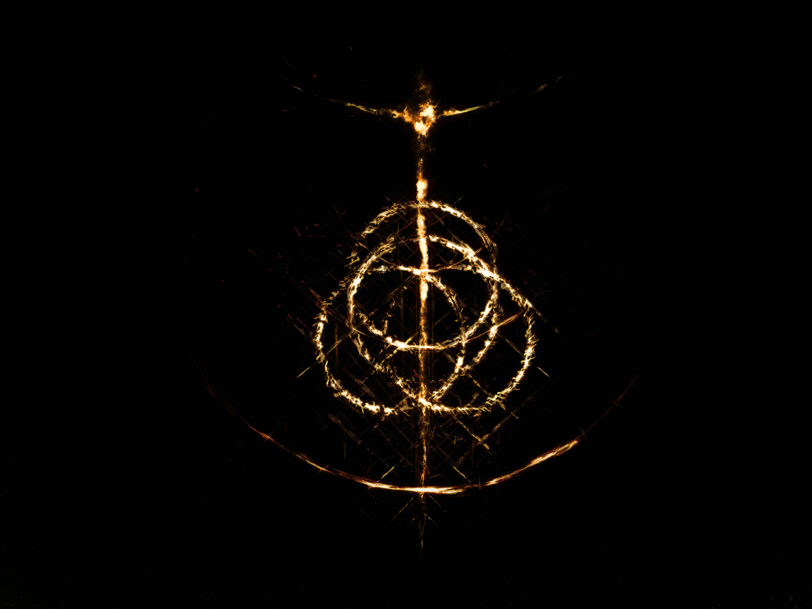 Логотип компьютерной игры Elden Ring