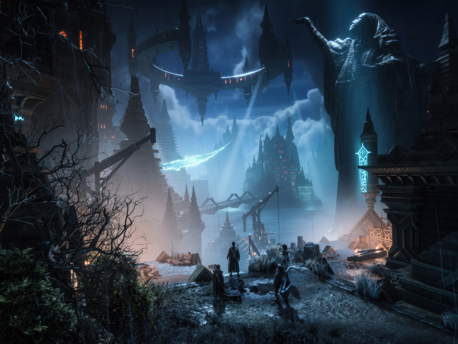 Виртуальный город в игре Dragon Age: The Veilguard, 2024