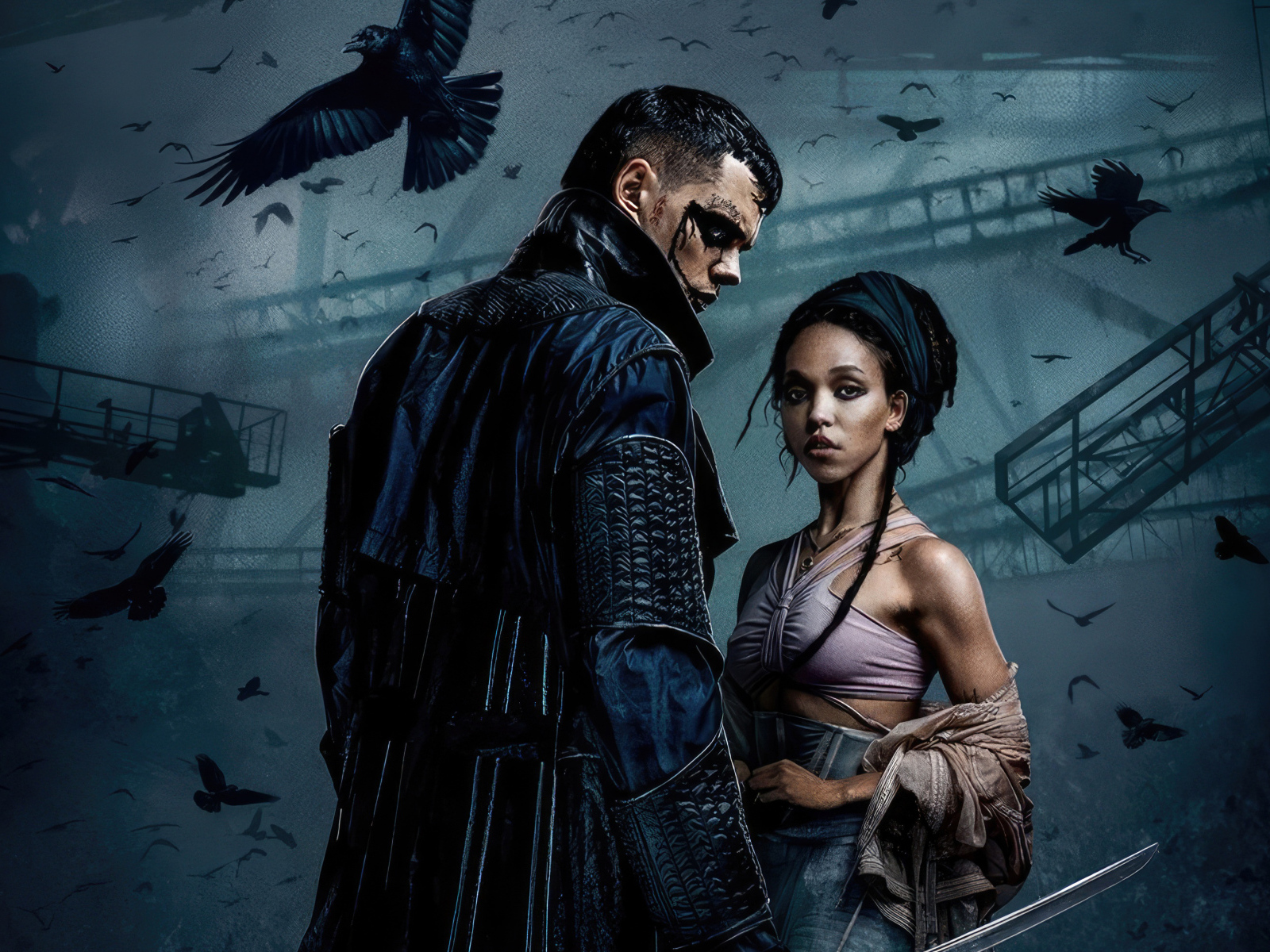 Герои нового фильма Ворон, 2024