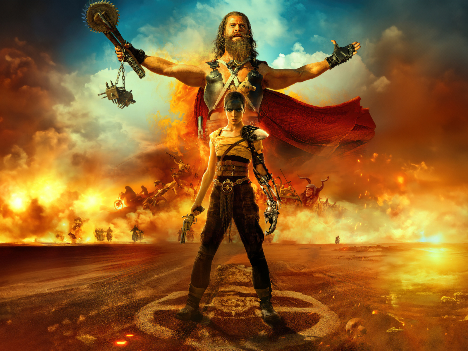 Постер нового боевика Фуриоса: Хроники Безумного Макса