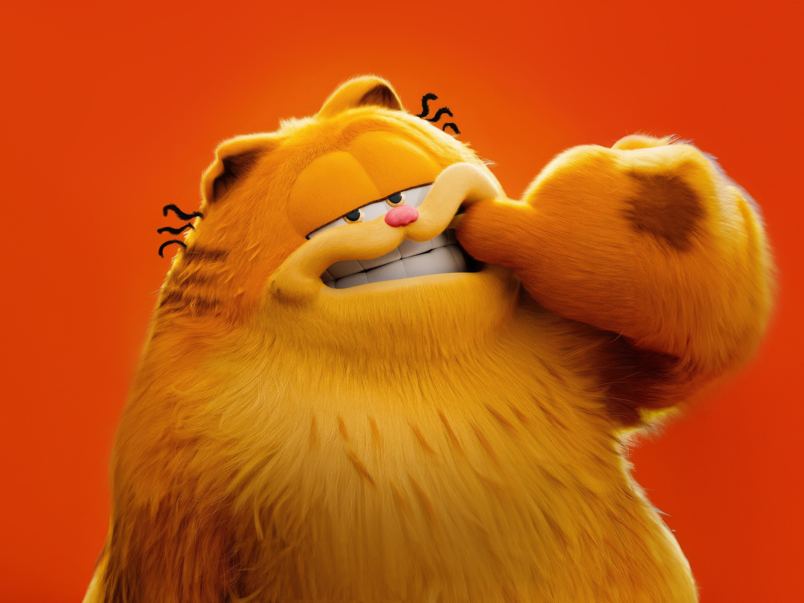 Кот Вик персонаж нового мультфильма Гарфилд в кино, 2024