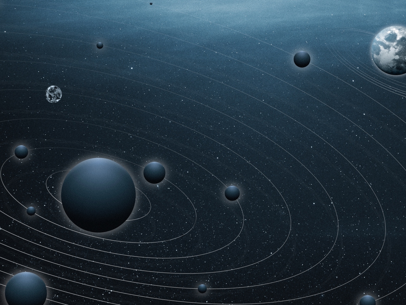 Траектория космической галактики