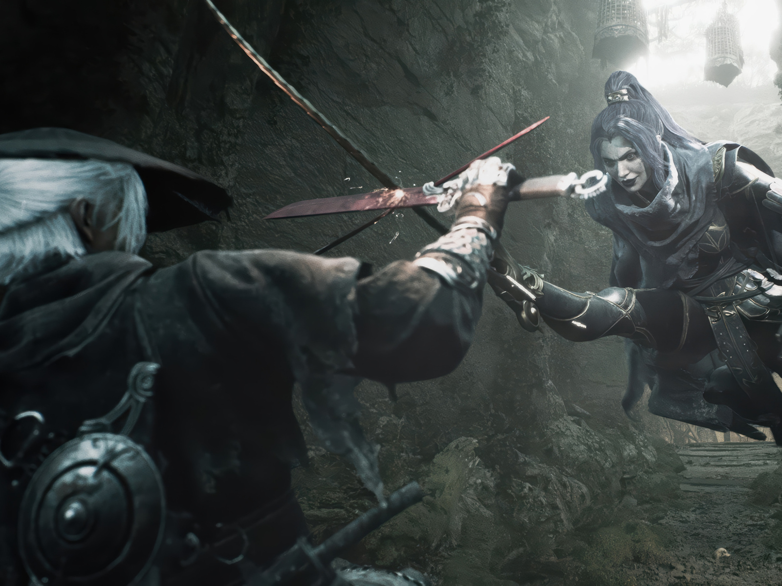 Битва в новой компьютерной игре Phantom Blade Zero