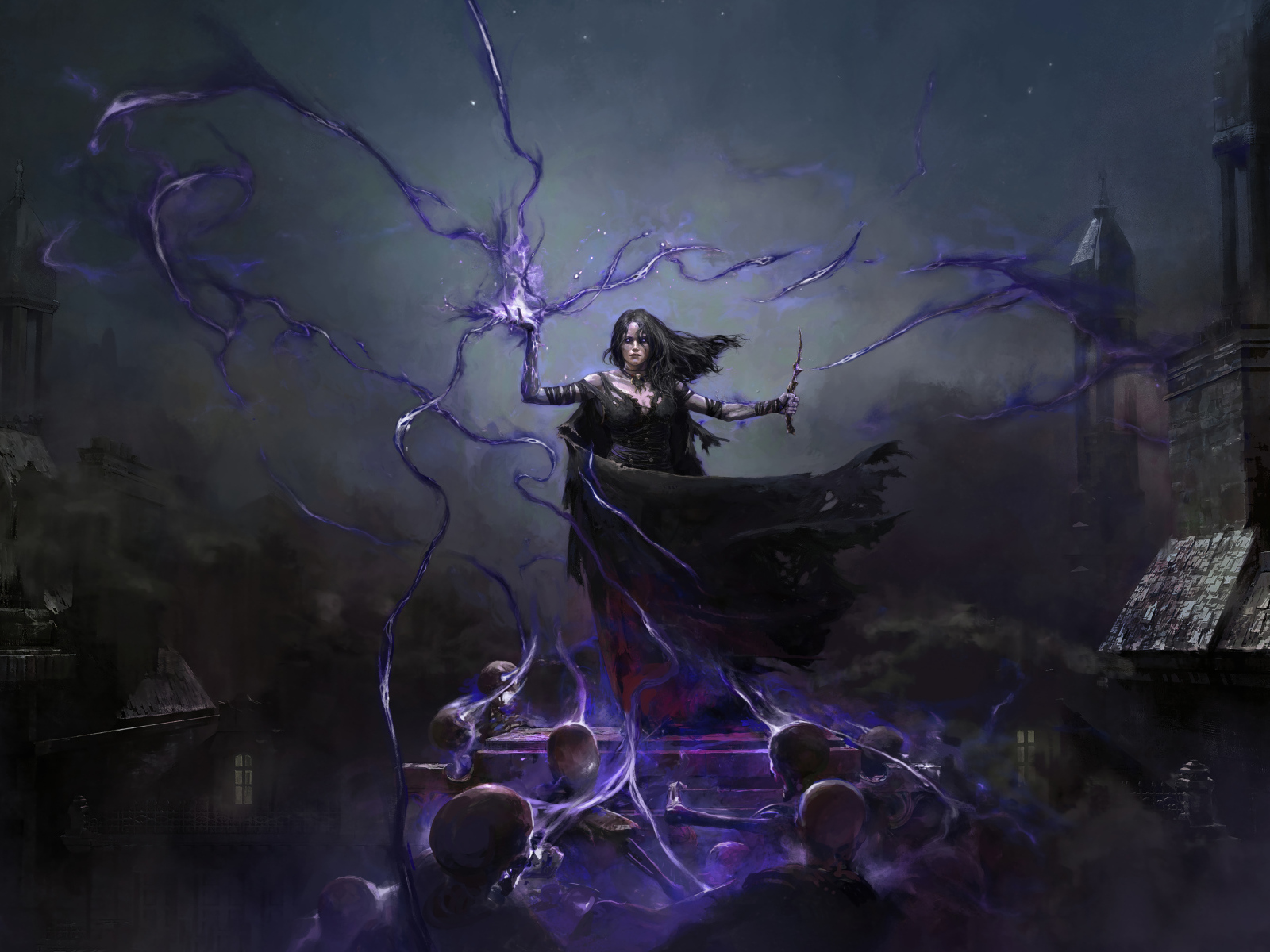 Маг некромант  персонаж компьютерной игры Path of Exile 2